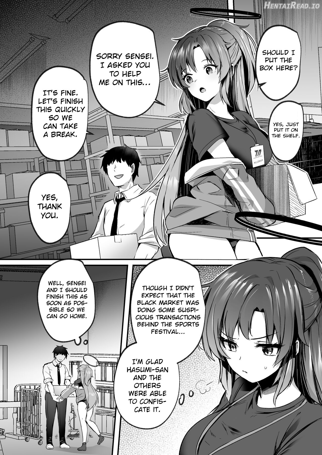 A book about being pushed down and having sex by a sexually uncontrollable sensei Chapter 1 - page 2