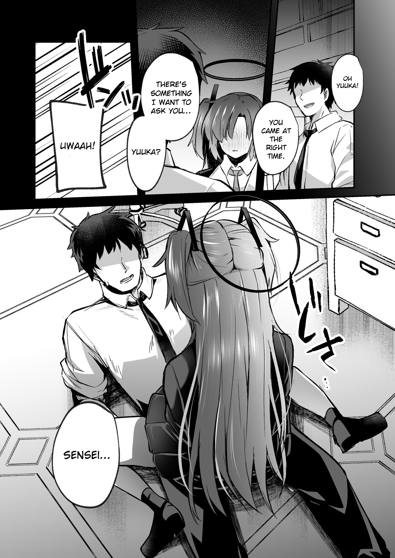 A book about being pushed down and having sex by a sexually uncontrollable sensei Chapter 1 - page 27