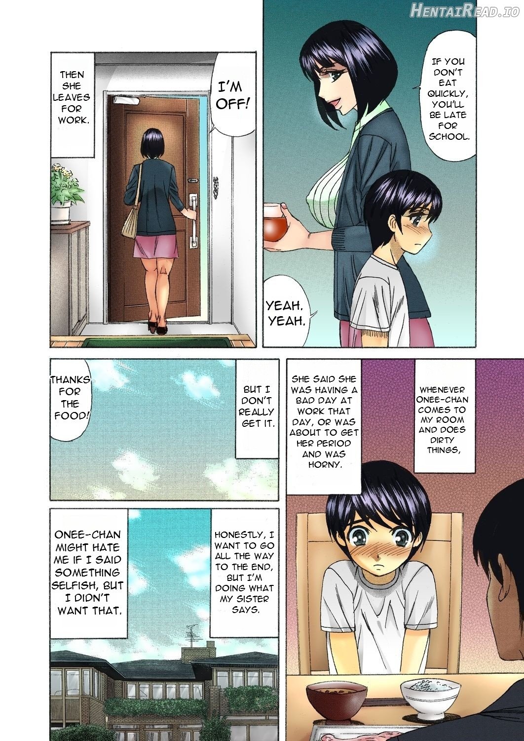 Temptation of Big Tits Elder Sister Chapter 1 - page 6