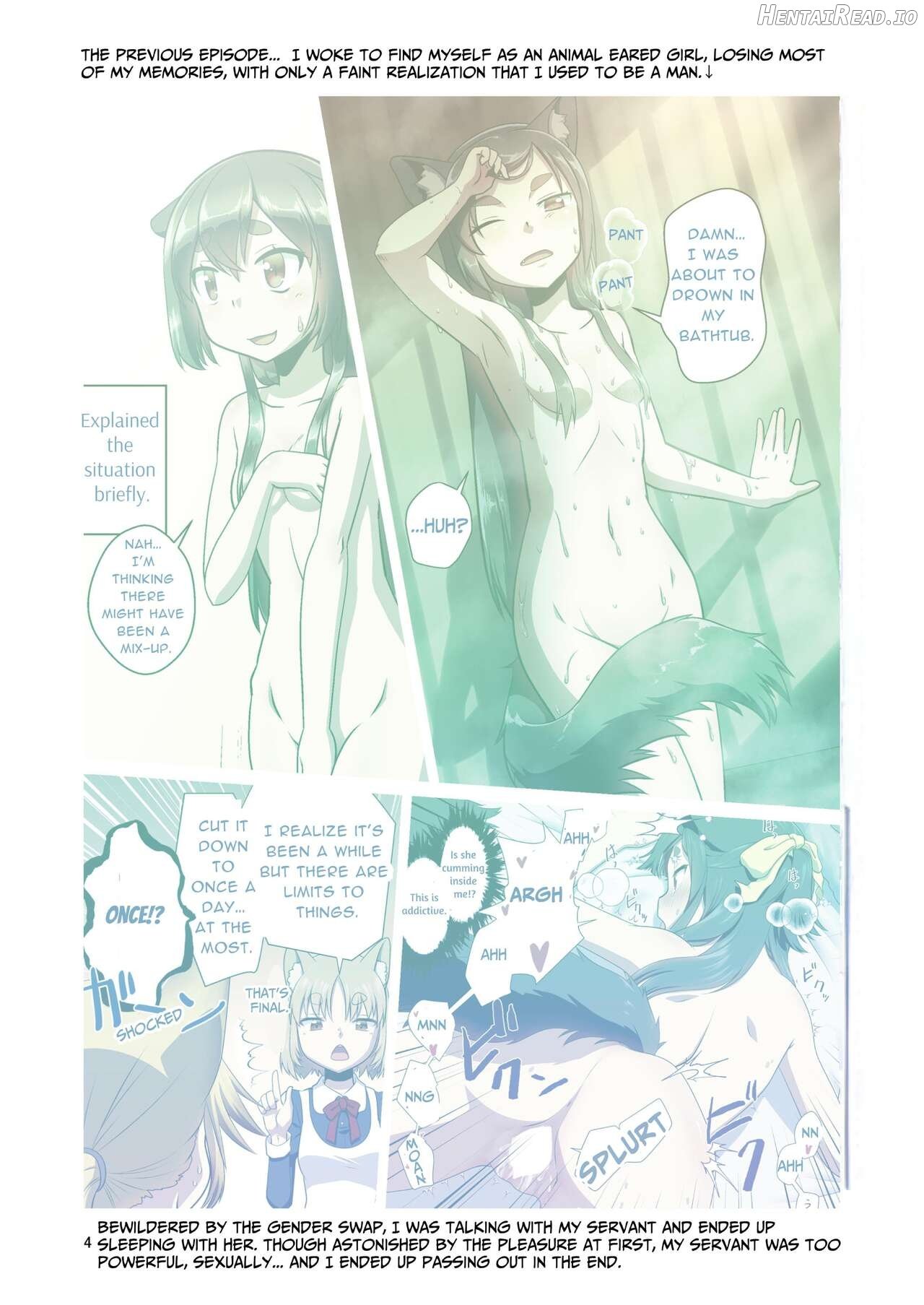 Me ga Sametara Kemomimi Shoujo ni Natteita Ohanashi 2 Chapter 1 - page 4