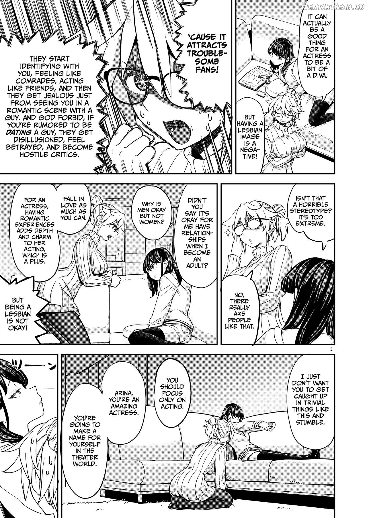 Joyuu Arina to Kazumi Mane Chapter 1 - page 4