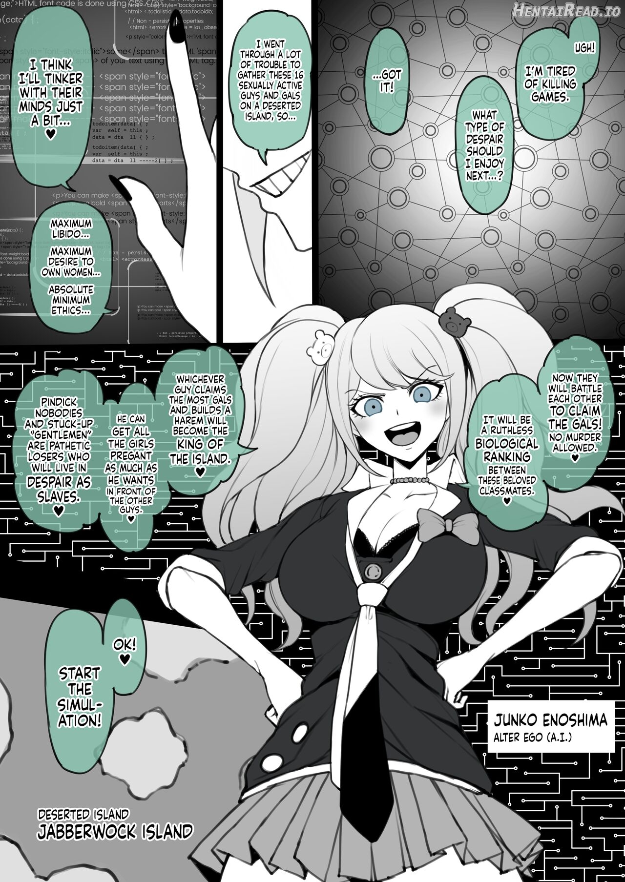 Danganronpa 2 Chapter 1 - page 1