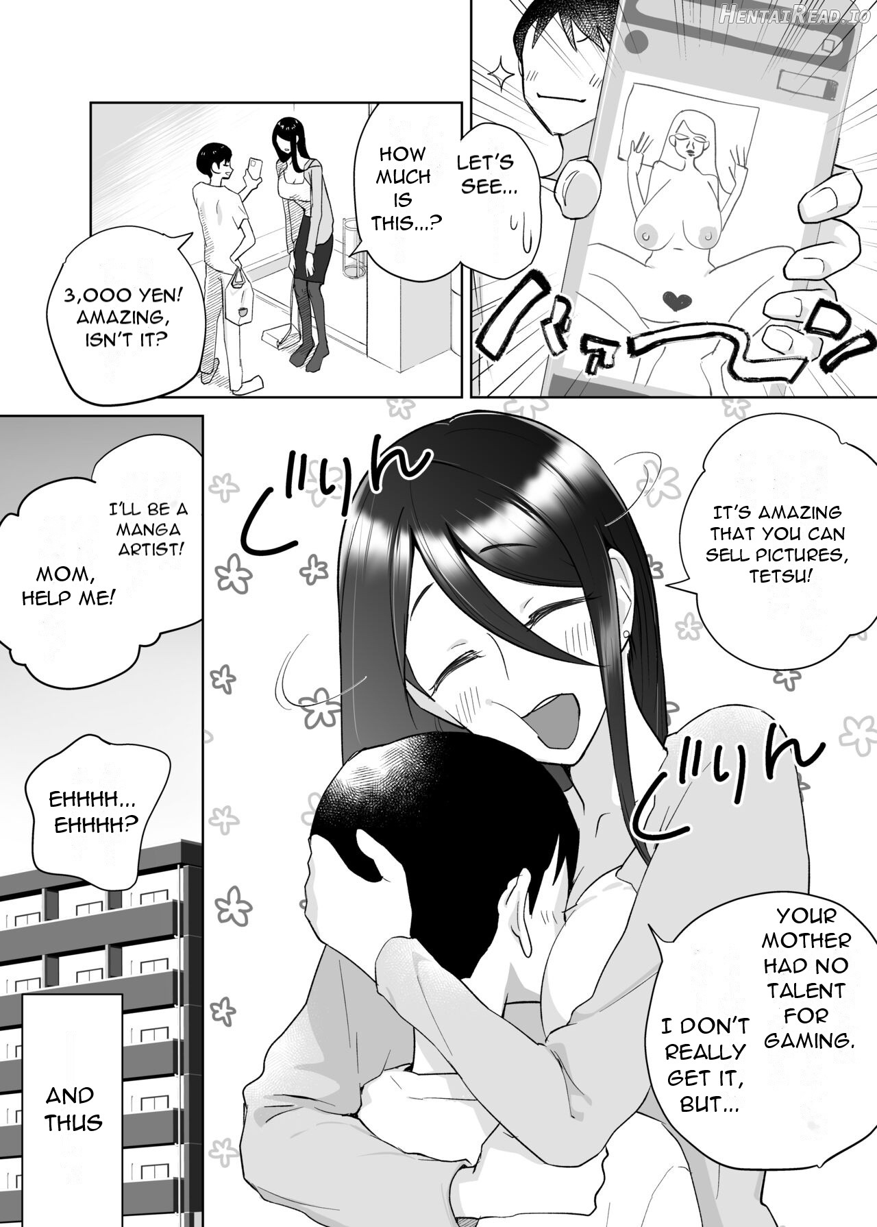 Kaa-san, tsukiatte 〜 ganbarukara tetsudatte 〜 Mother, please accompany me ~ I'll do my best, so please help me ~ Chapter 1 - page 13