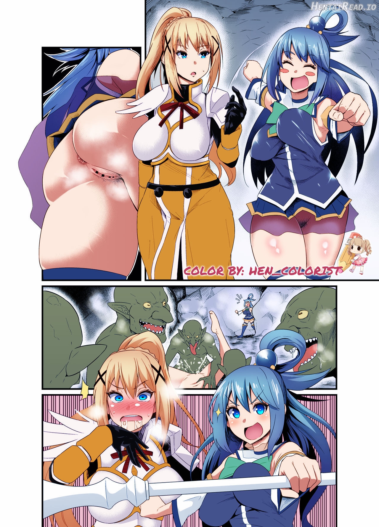 Baka to Hentai, Goblin Taiji e Iku Chapter 1 - page 4