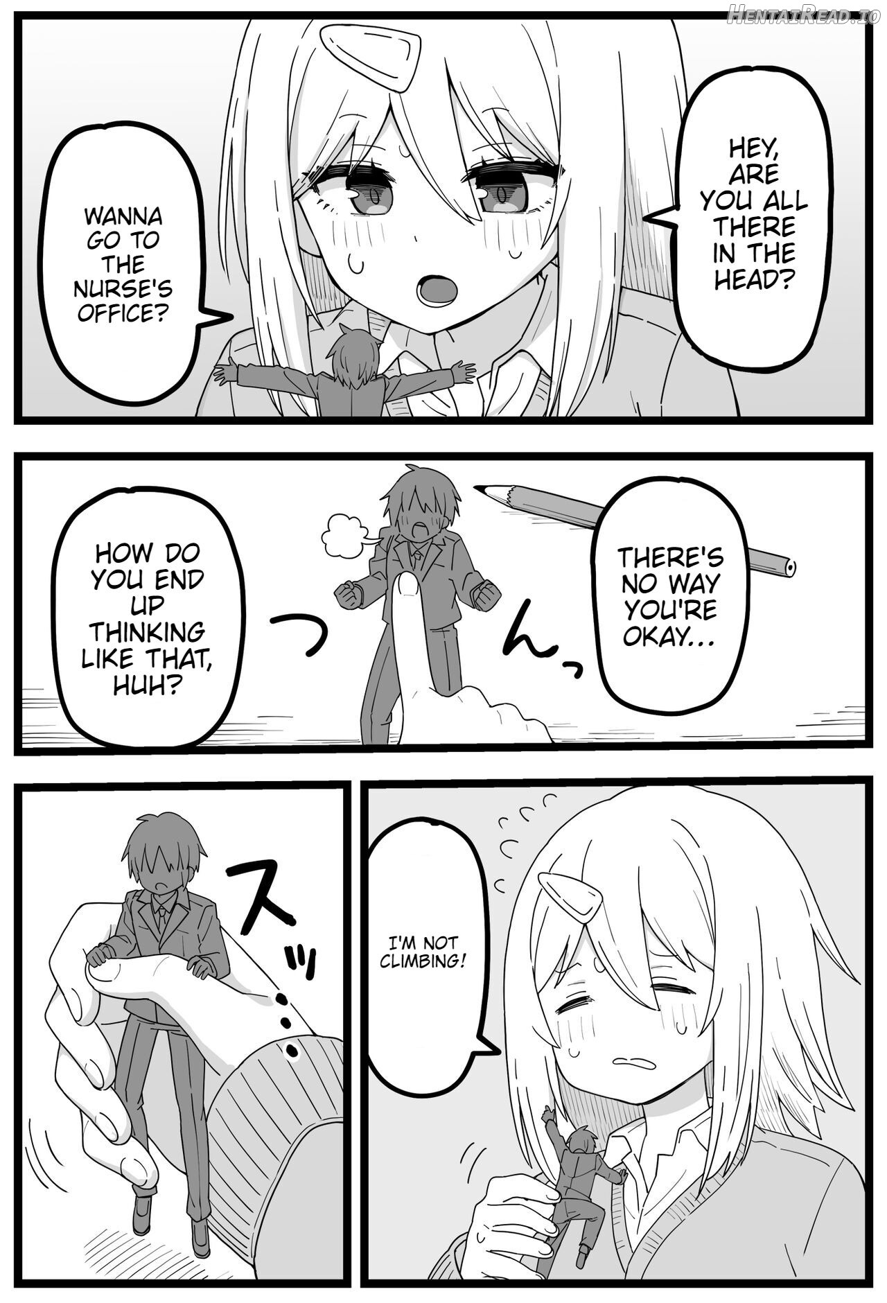 The Manga about Being Physically Eaten by a Giant Classmate Chapter 1 - page 3