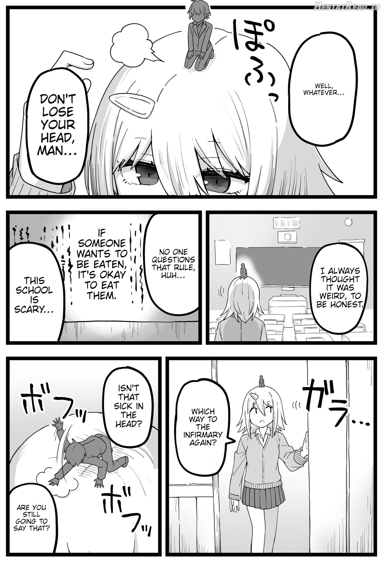 The Manga about Being Physically Eaten by a Giant Classmate Chapter 1 - page 4