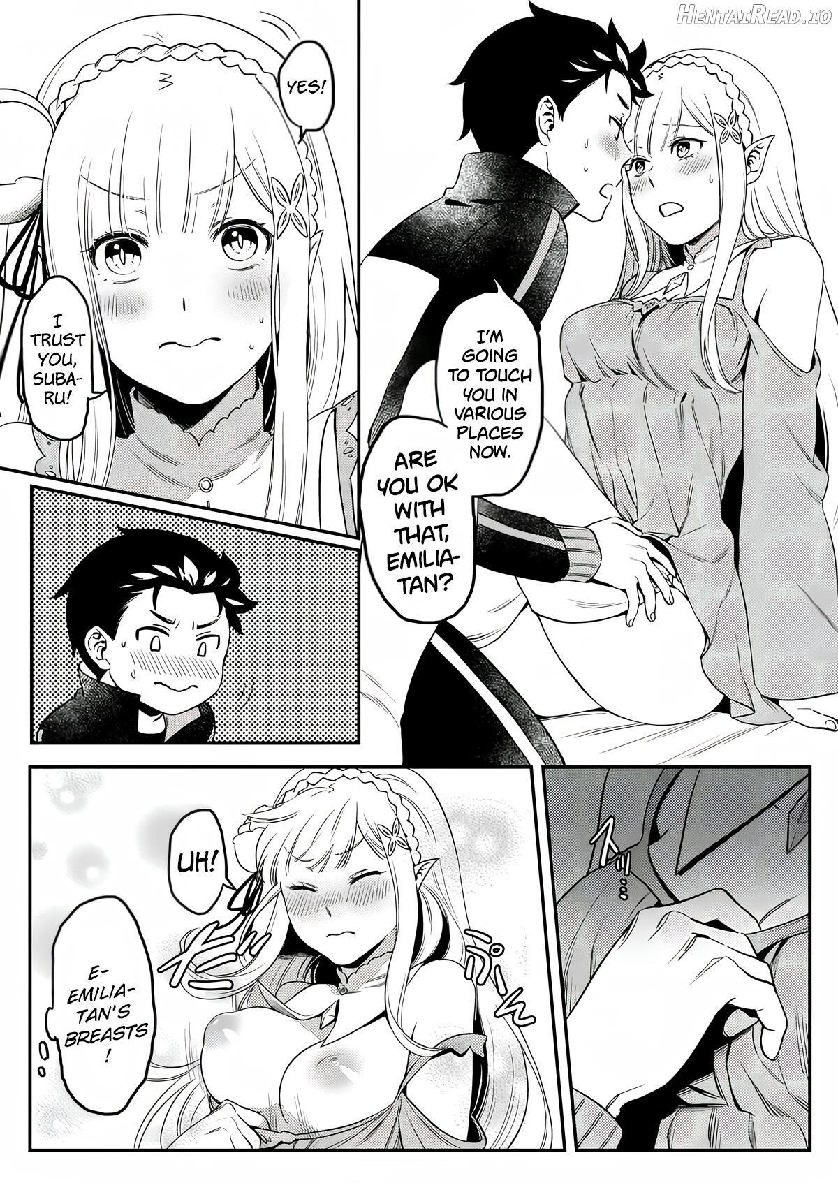 Emilia-tan, Yaranai ka? Chapter 1 - page 8