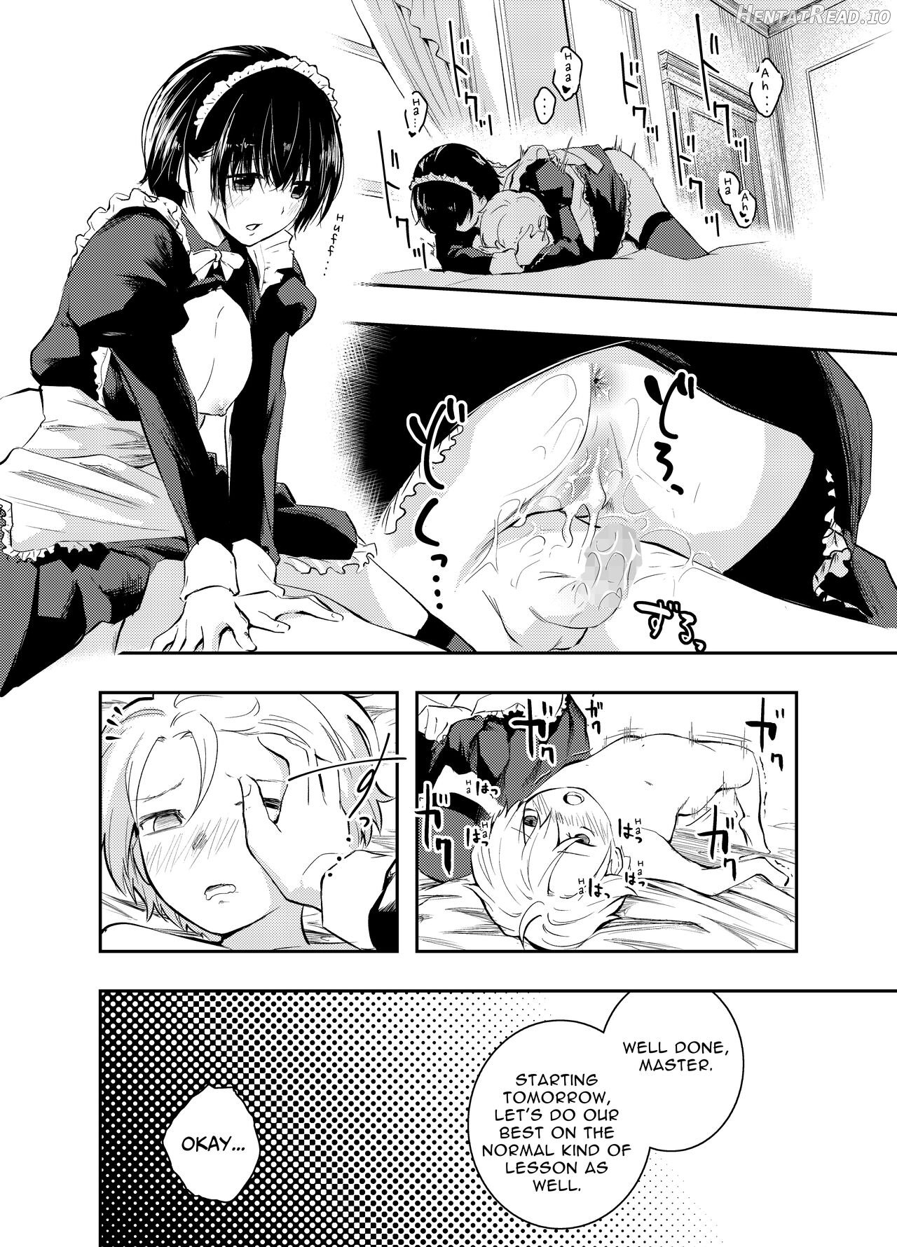 A Beautiful Maid Teaches a Cheeky Shota a Lesson Chapter 1 - page 46