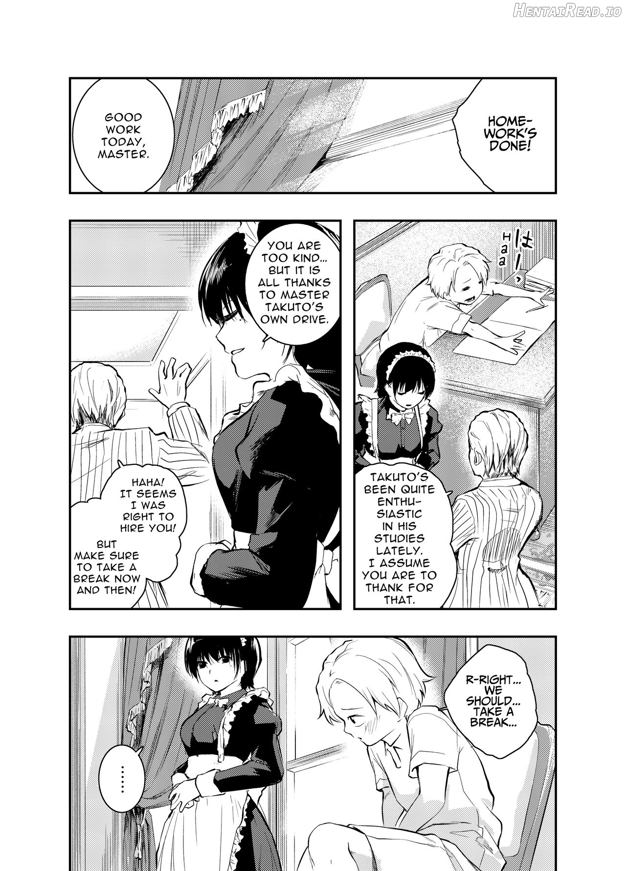 A Beautiful Maid Teaches a Cheeky Shota a Lesson Chapter 1 - page 47