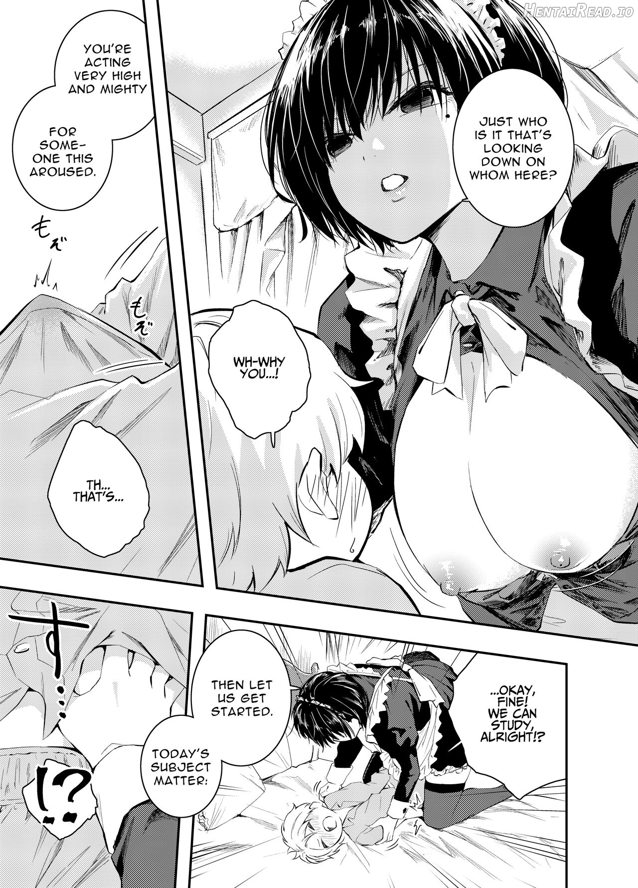 A Beautiful Maid Teaches a Cheeky Shota a Lesson Chapter 1 - page 9