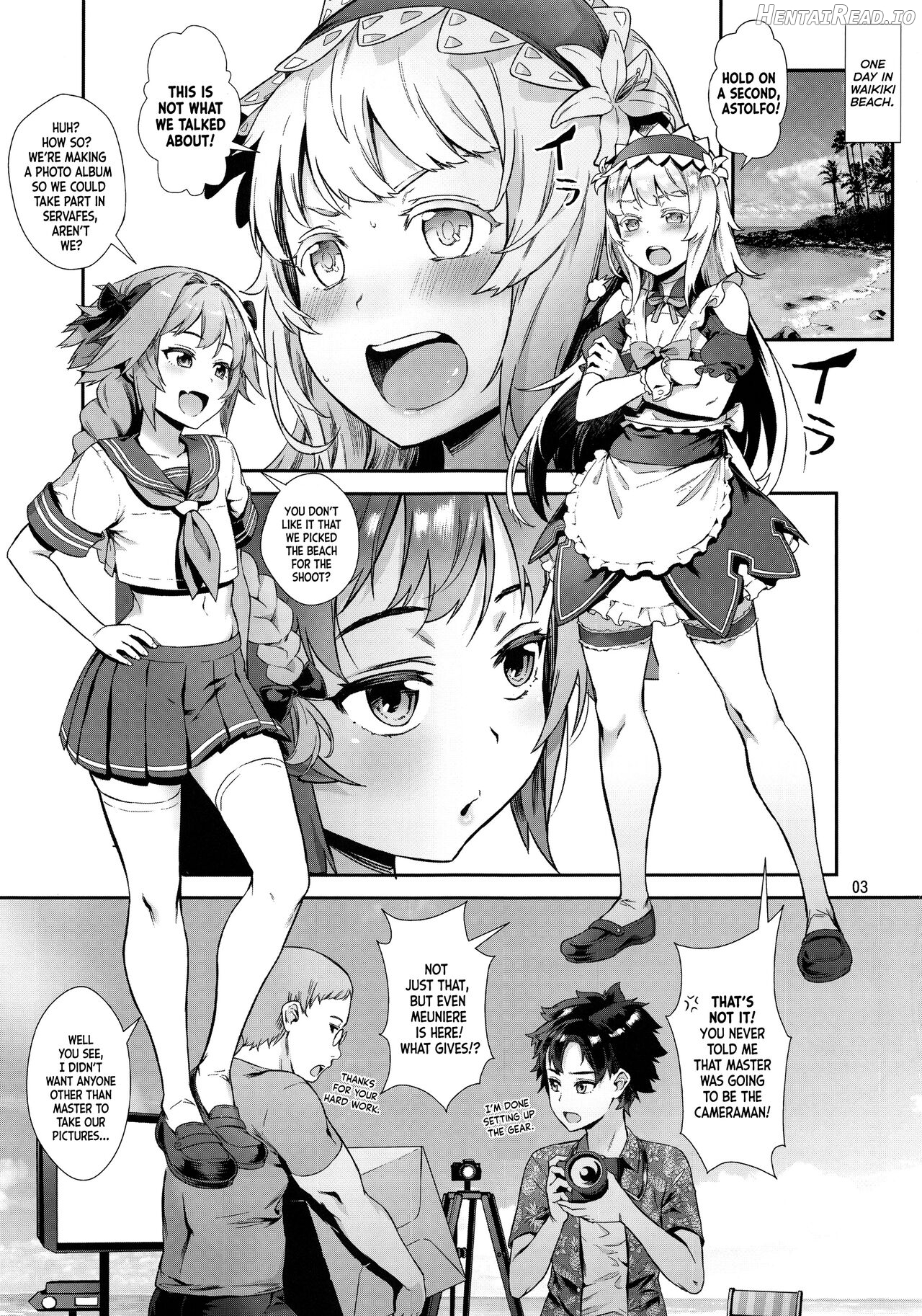 Yami no Serva Fes - Kindan no Rakuen ni Youkoso! Chapter 1 - page 4