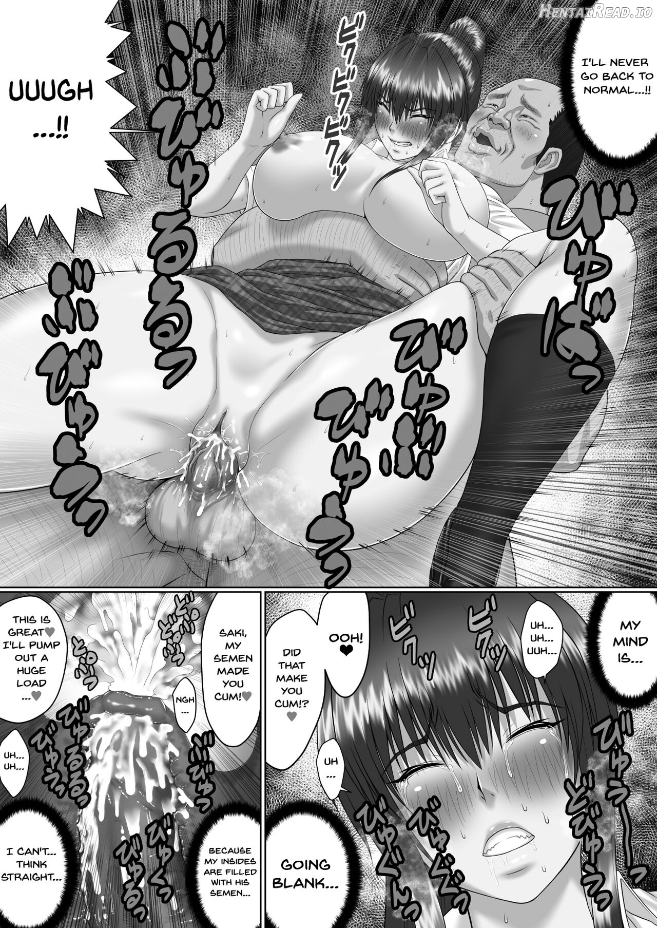 Nakadashi Oji-san ni Nerawareta Mesu wa Nigeru Koto ga Dekinai ~Senaga Saki Hen Vol. 2 Chapter 1 - page 28