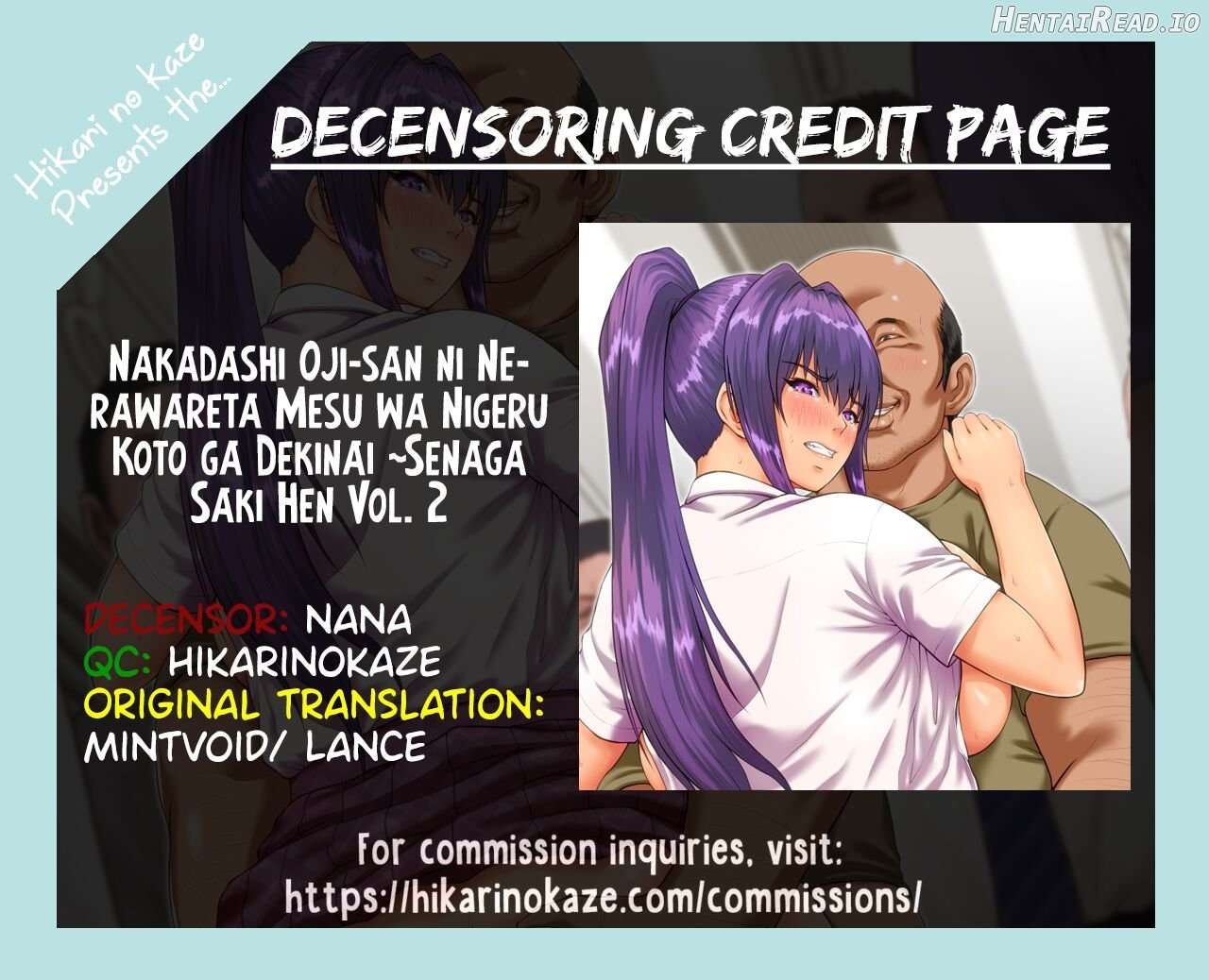 Nakadashi Oji-san ni Nerawareta Mesu wa Nigeru Koto ga Dekinai ~Senaga Saki Hen Vol. 2 Chapter 1 - page 40