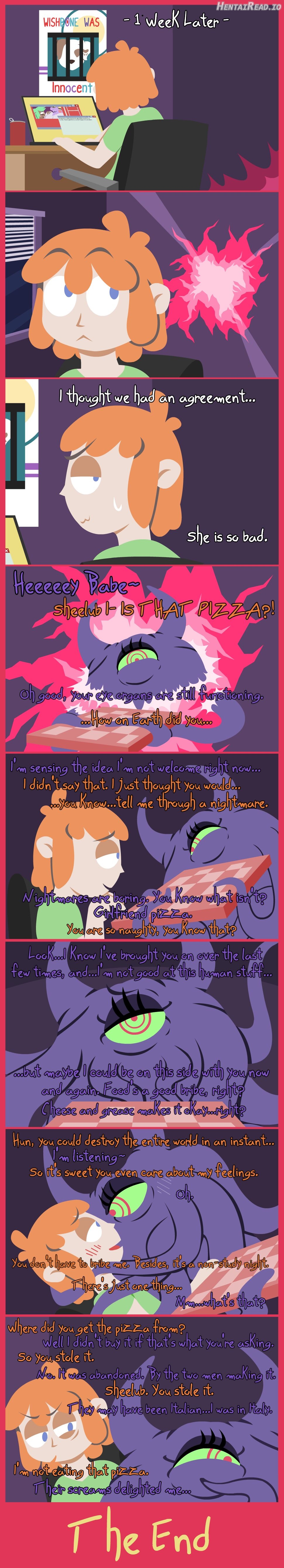 HELP! My Girlfriend Is A Crawling Chaos Demon! Chapter 1 - page 20