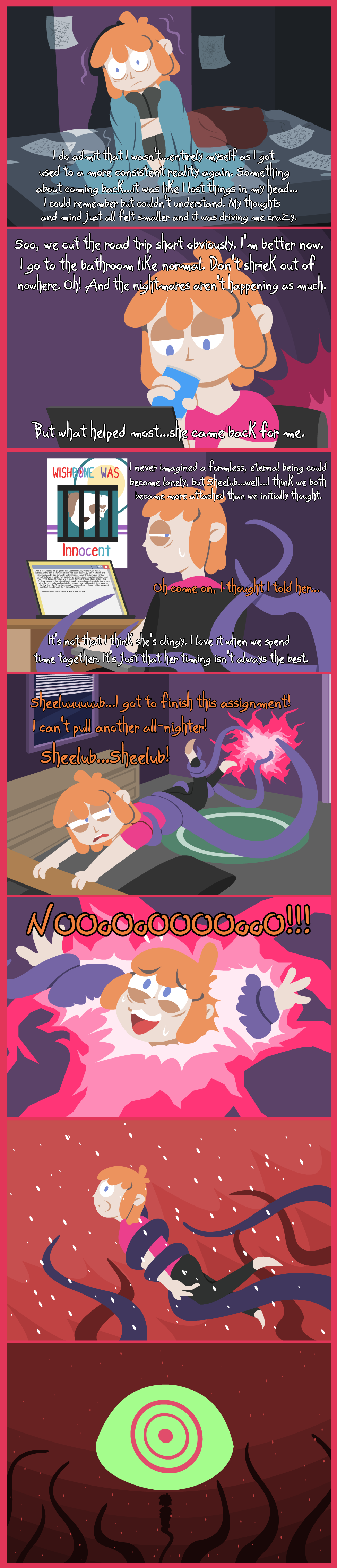 HELP! My Girlfriend Is A Crawling Chaos Demon! Chapter 1 - page 7