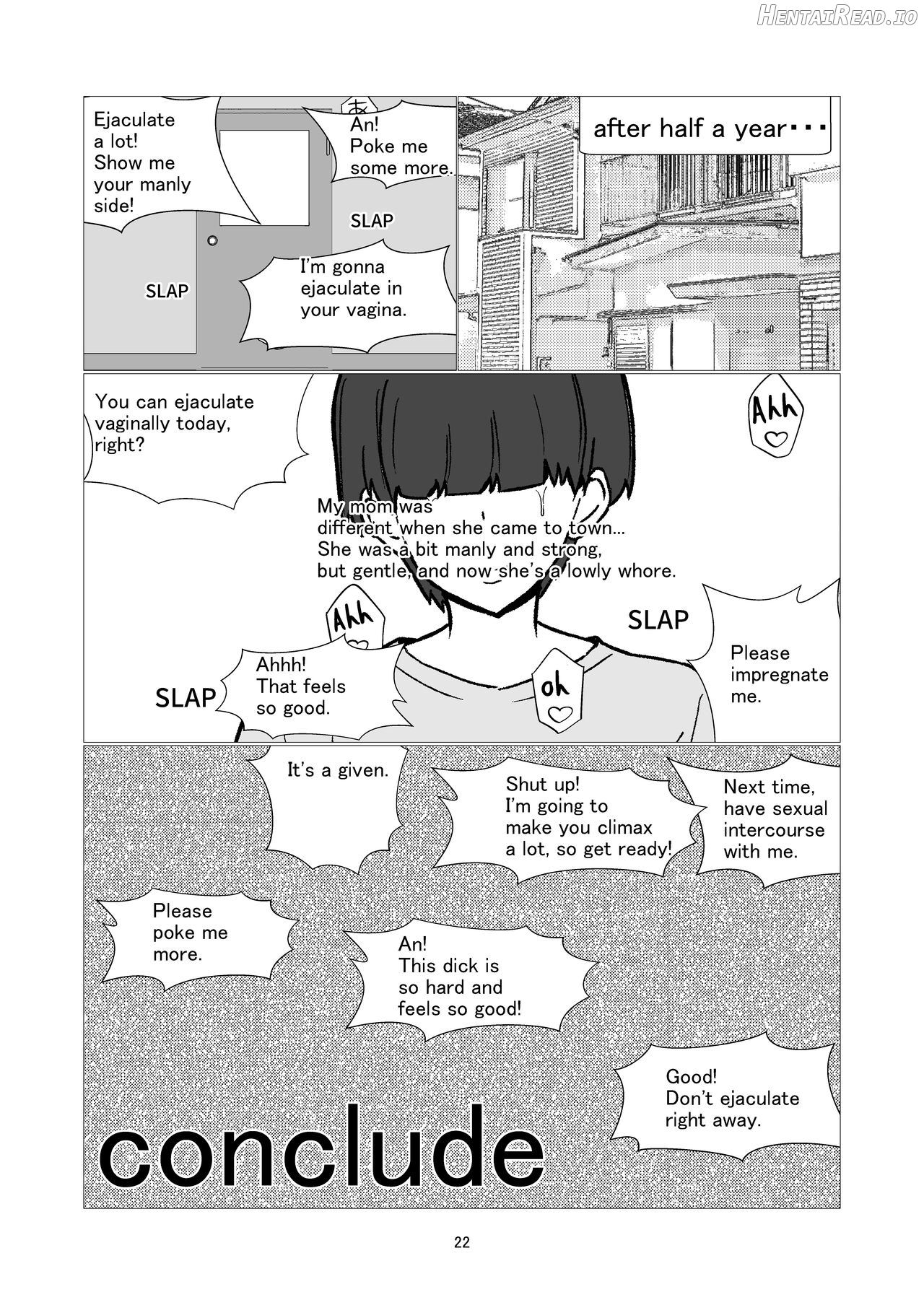 大嫌いなイジメっ子同級生の寝取られ肉便器になった母 English version Chapter 1 - page 22