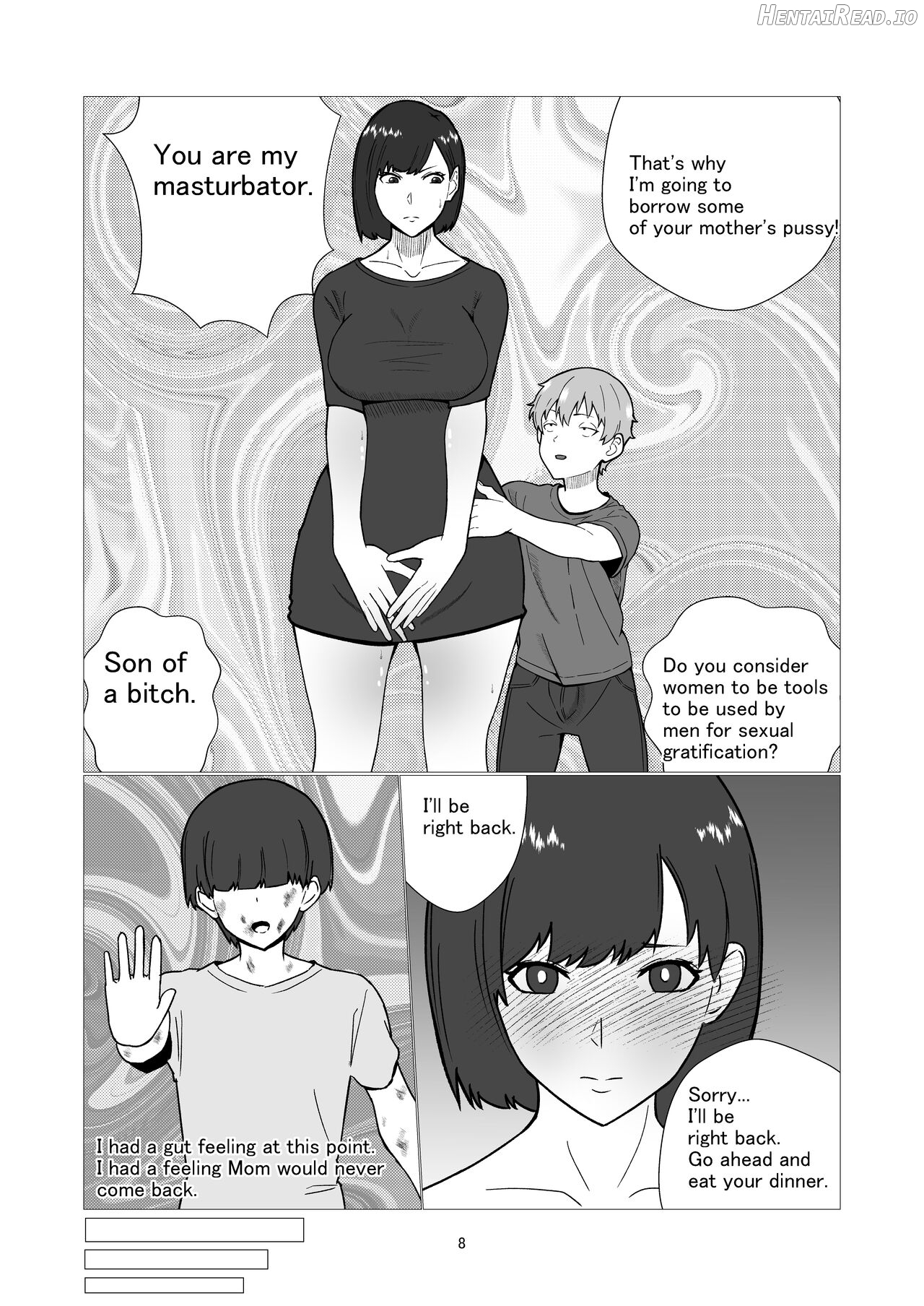 大嫌いなイジメっ子同級生の寝取られ肉便器になった母 English version Chapter 1 - page 8