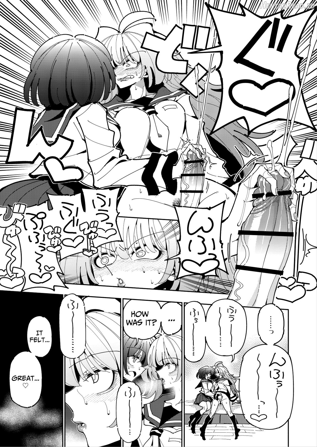 Shizuku to Shiori-Senpai ga Akuochi Futanari Kaizou Sareta node Watashi ga Shasei o Kanri Shimasu!- 2 Chapter 1 - page 22