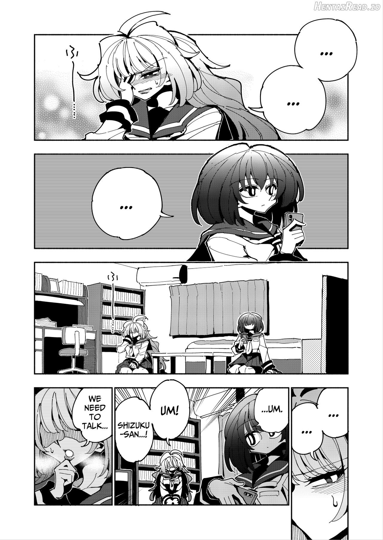 Shizuku to Shiori-Senpai ga Akuochi Futanari Kaizou Sareta node Watashi ga Shasei o Kanri Shimasu!- 2 Chapter 1 - page 23