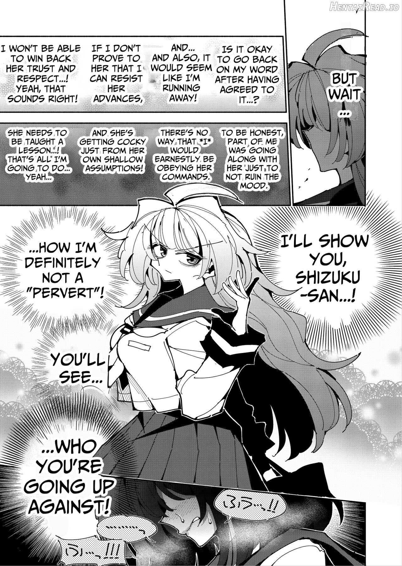 Shizuku to Shiori-Senpai ga Akuochi Futanari Kaizou Sareta node Watashi ga Shasei o Kanri Shimasu!- 2 Chapter 1 - page 32