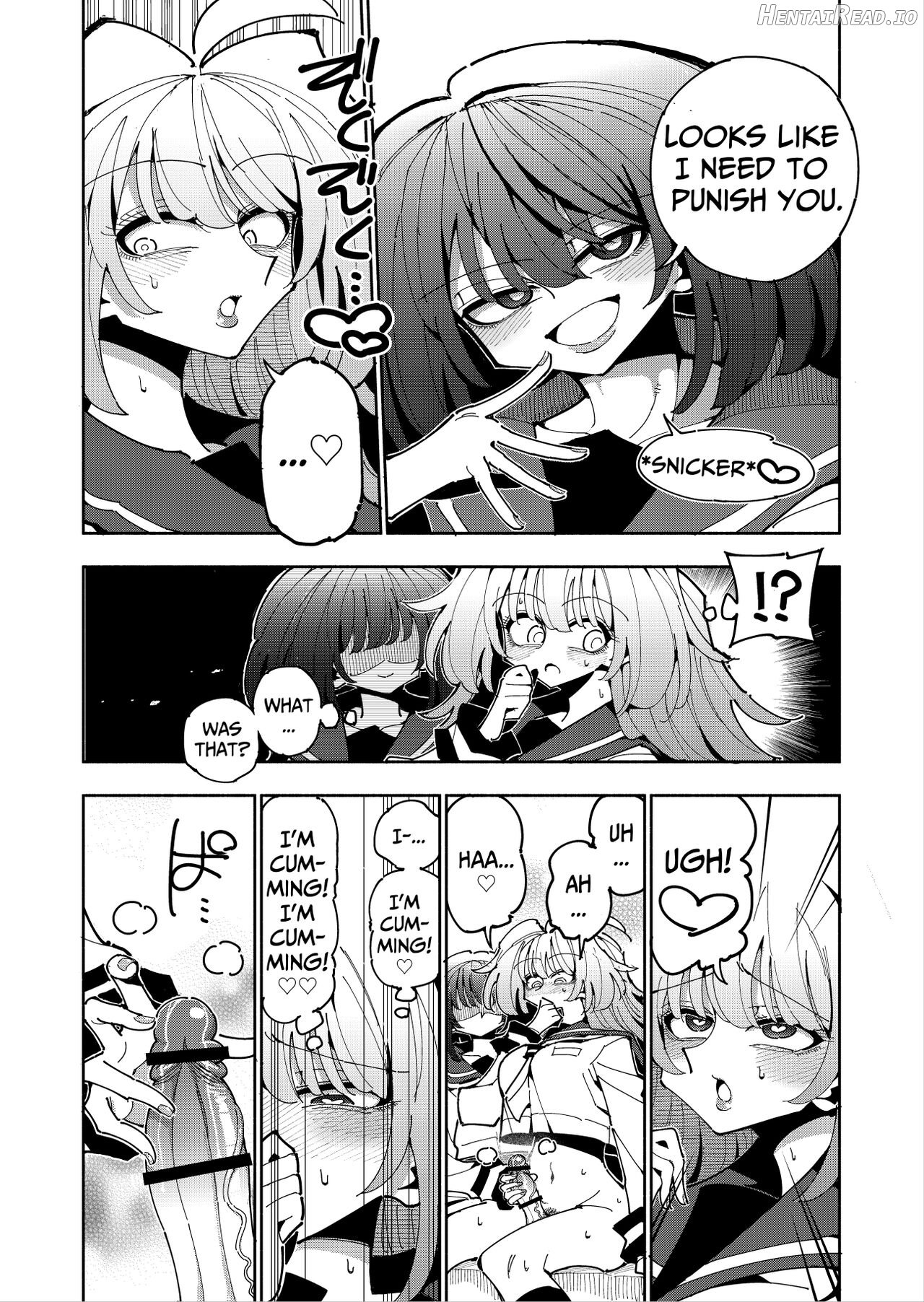 Shizuku to Shiori-Senpai ga Akuochi Futanari Kaizou Sareta node Watashi ga Shasei o Kanri Shimasu!- 2 Chapter 1 - page 40