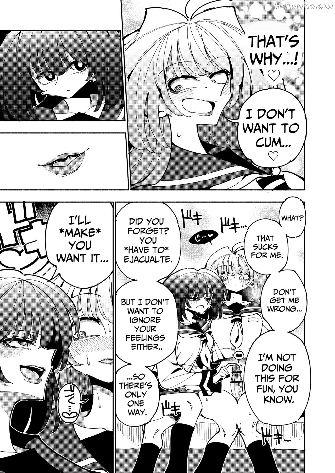 Shizuku to Shiori-Senpai ga Akuochi Futanari Kaizou Sareta node Watashi ga Shasei o Kanri Shimasu!- 2 Chapter 1 - page 42