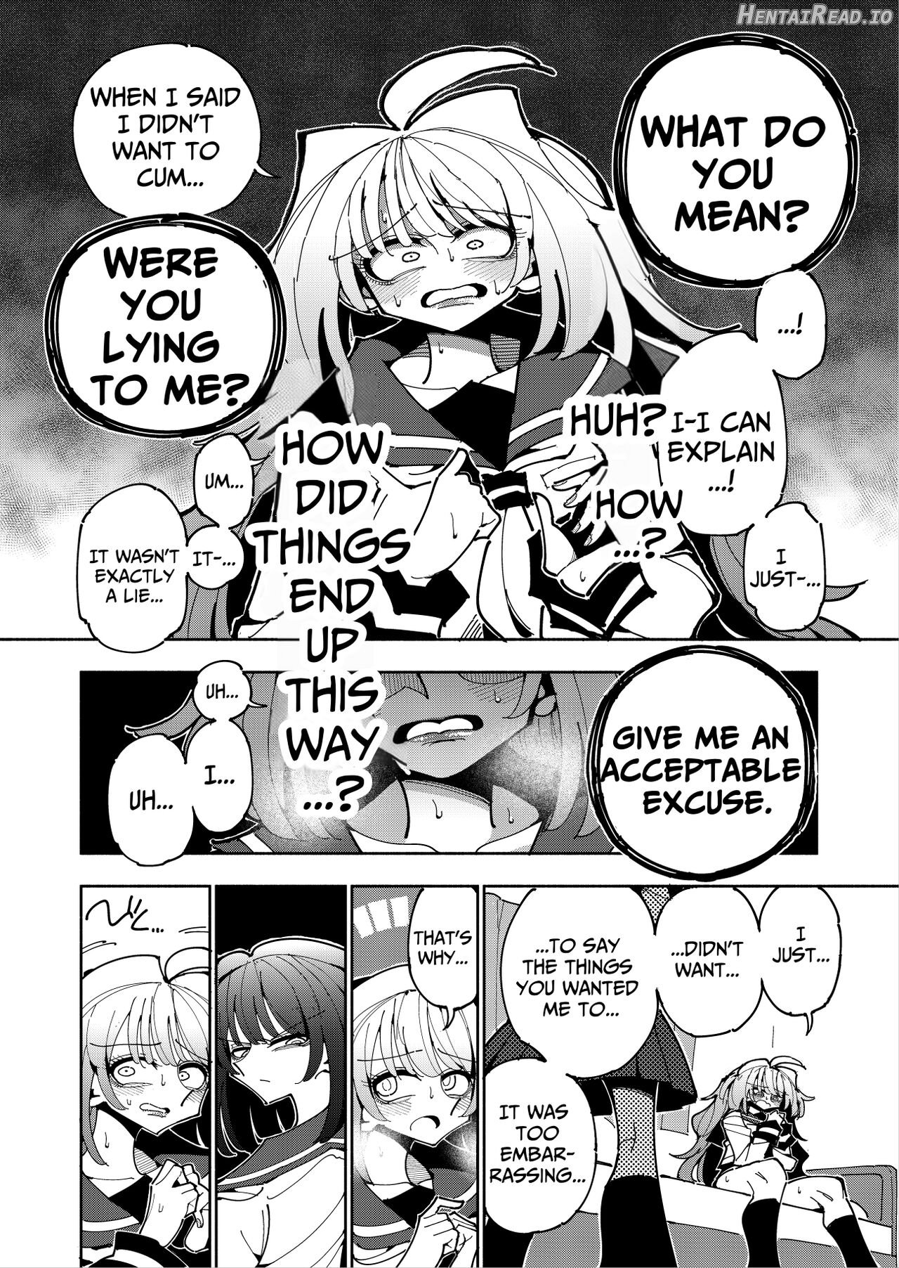 Shizuku to Shiori-Senpai ga Akuochi Futanari Kaizou Sareta node Watashi ga Shasei o Kanri Shimasu!- 2 Chapter 1 - page 47