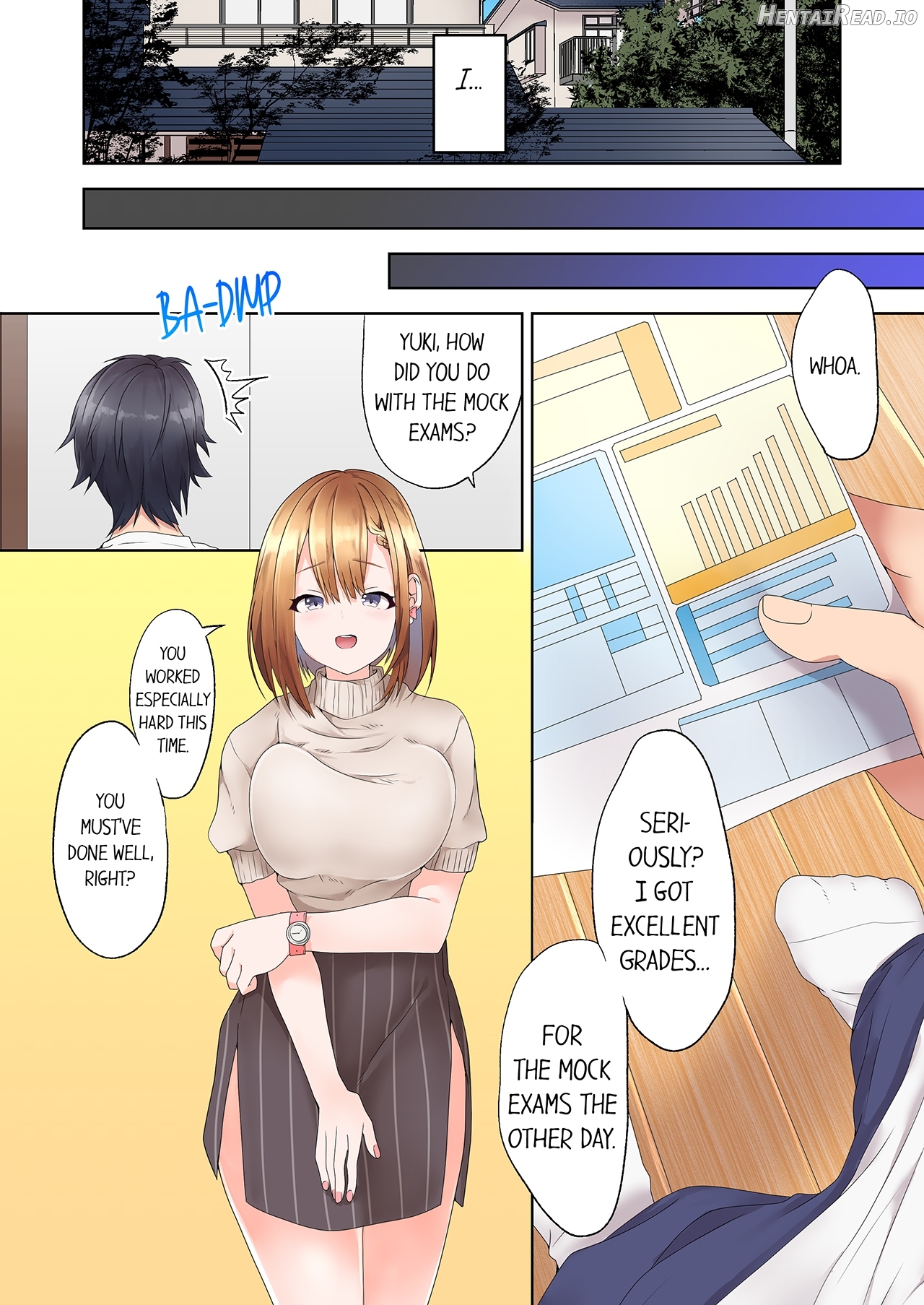 Katei Kyoushi no Yuuwaku Sex "Gomu... Nakunaru made Tsukaou ne" 1 Chapter 1 - page 12