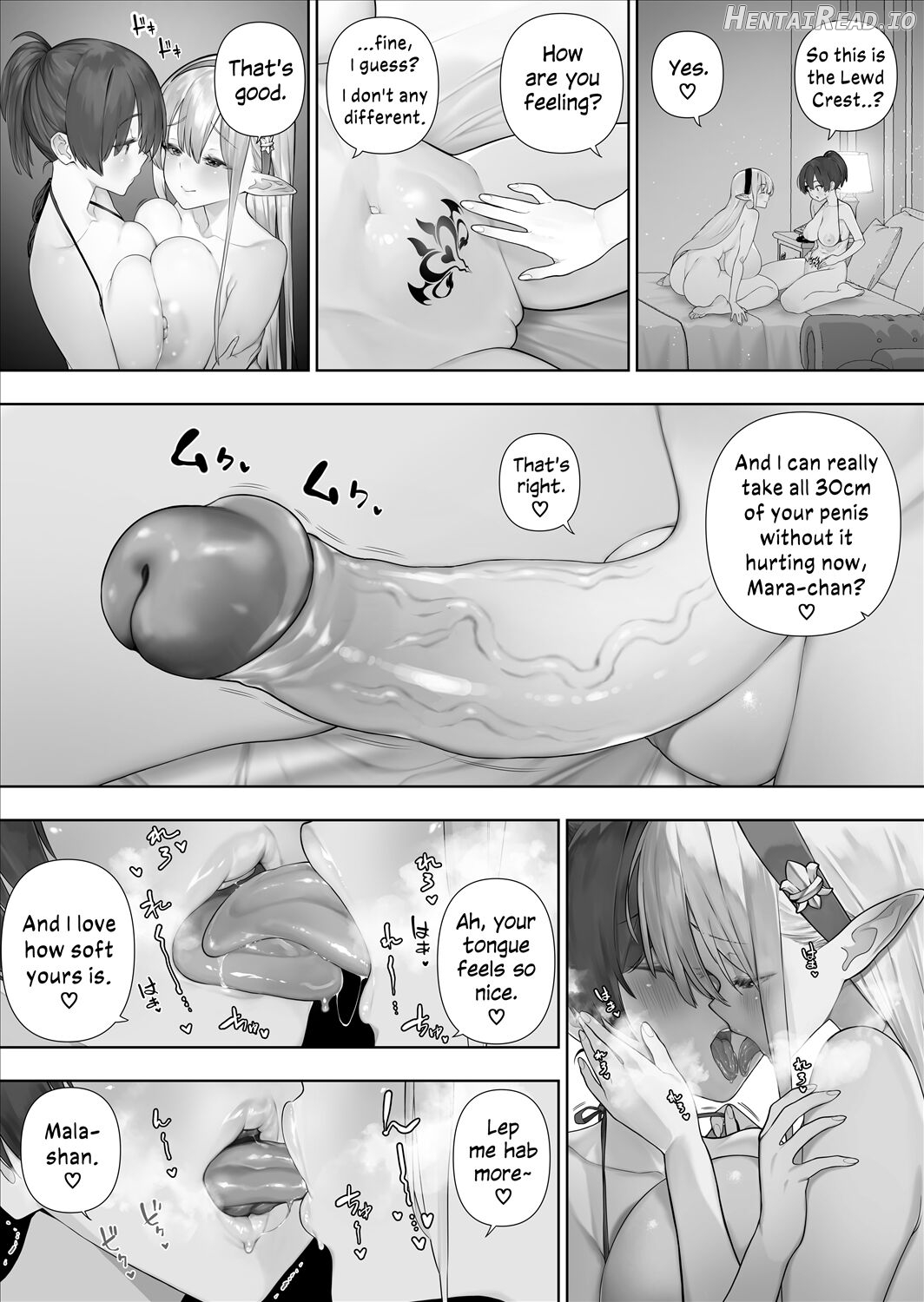 Futanari no Elf - Decensored Chapter 2 - page 7