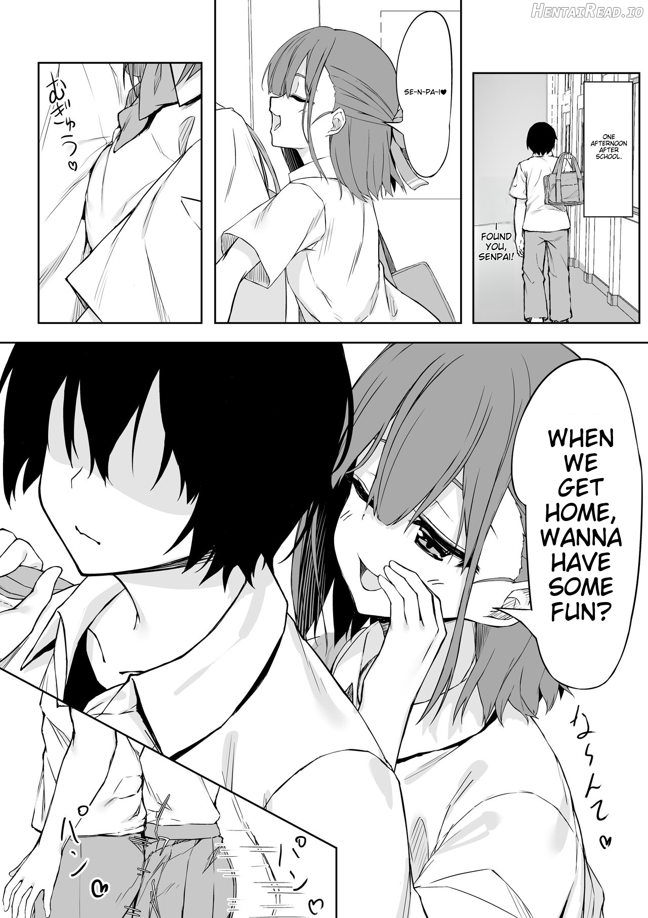 Lovey-dovey Sex with Kouhai-Chan!! Chapter 1 - page 4