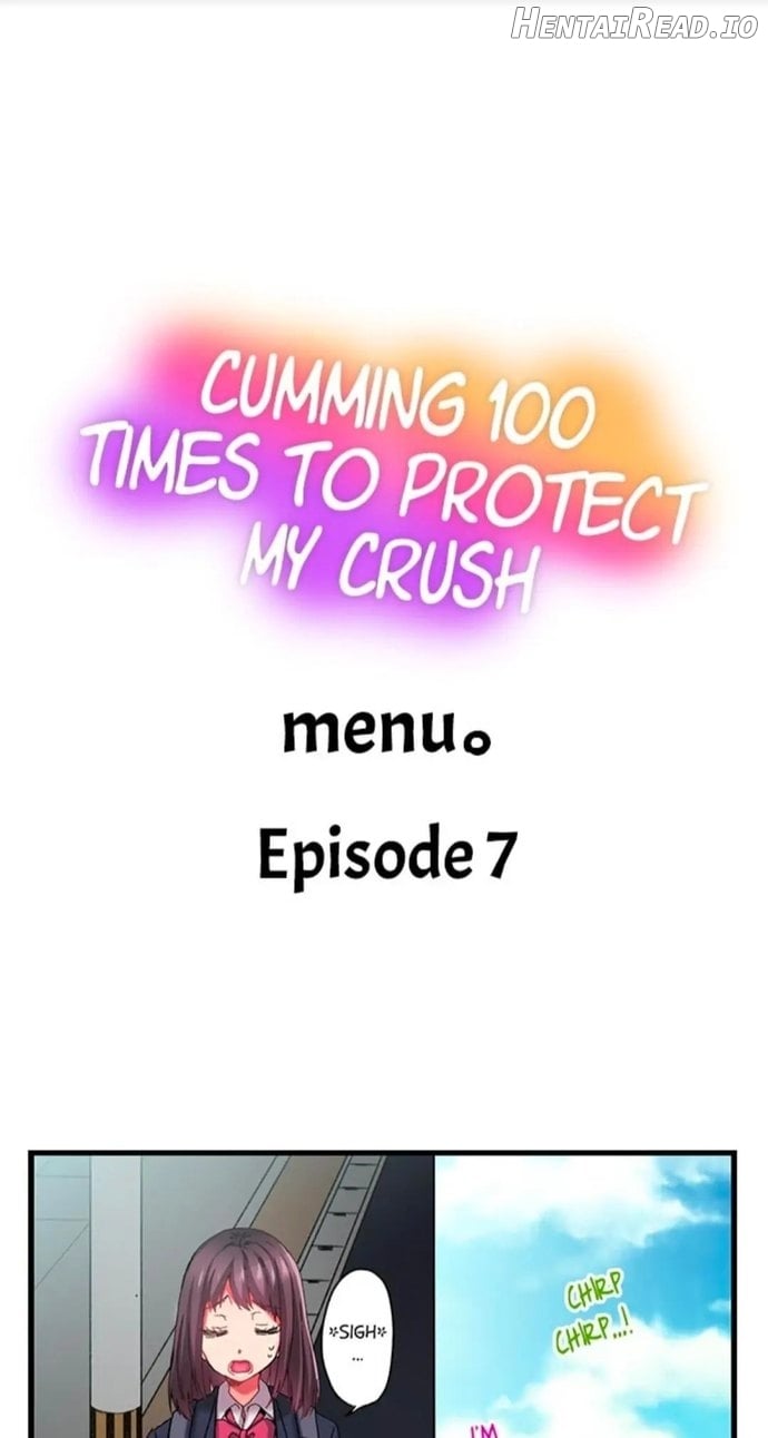 Cumming 100 Times To Protect My Crush Chapter 7 - page 1