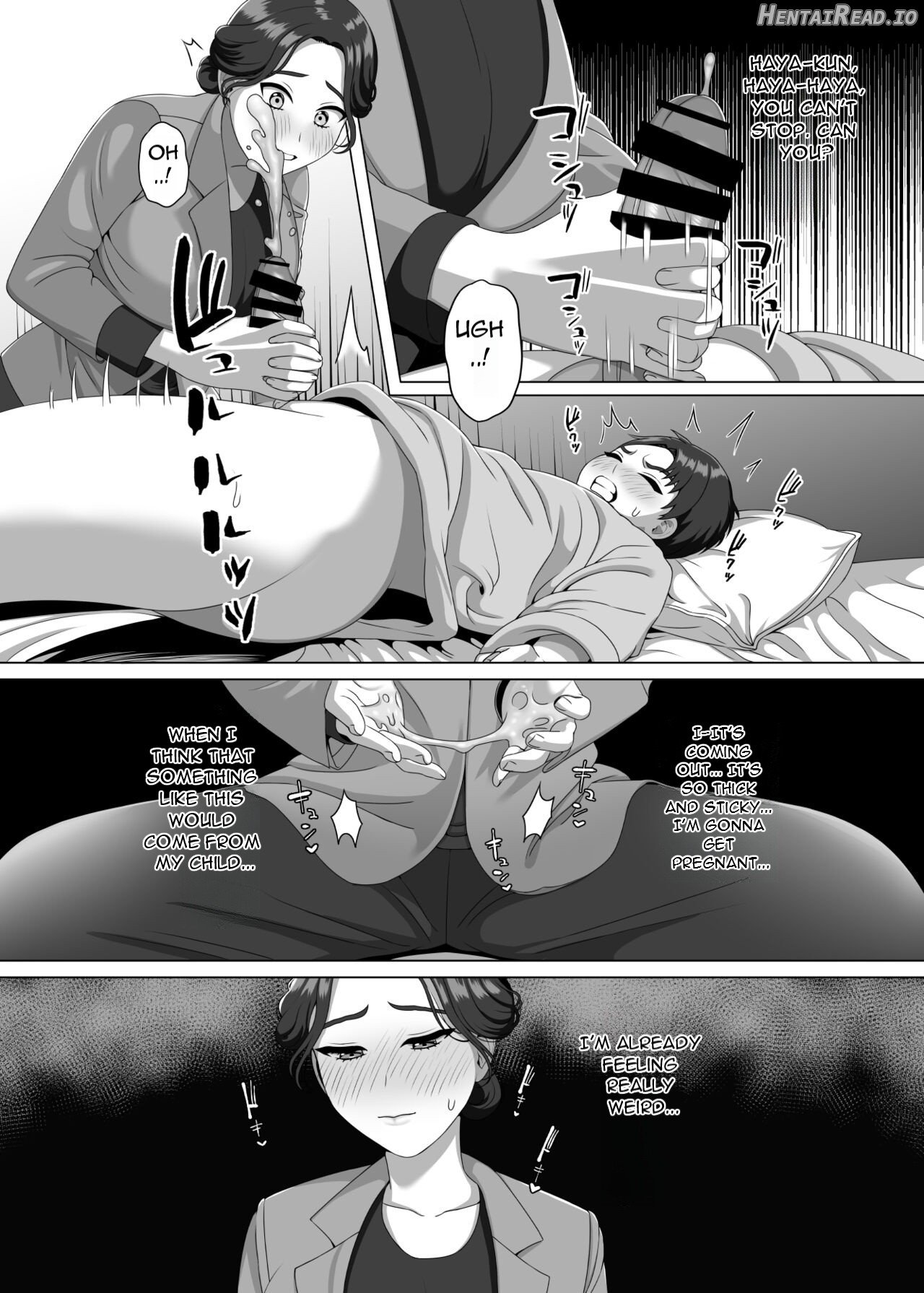 Musuko no Asadachi ni Doki Doki Shichau Okaa-san - A mother gets excited about her son's morning erection Chapter 1 - page 19