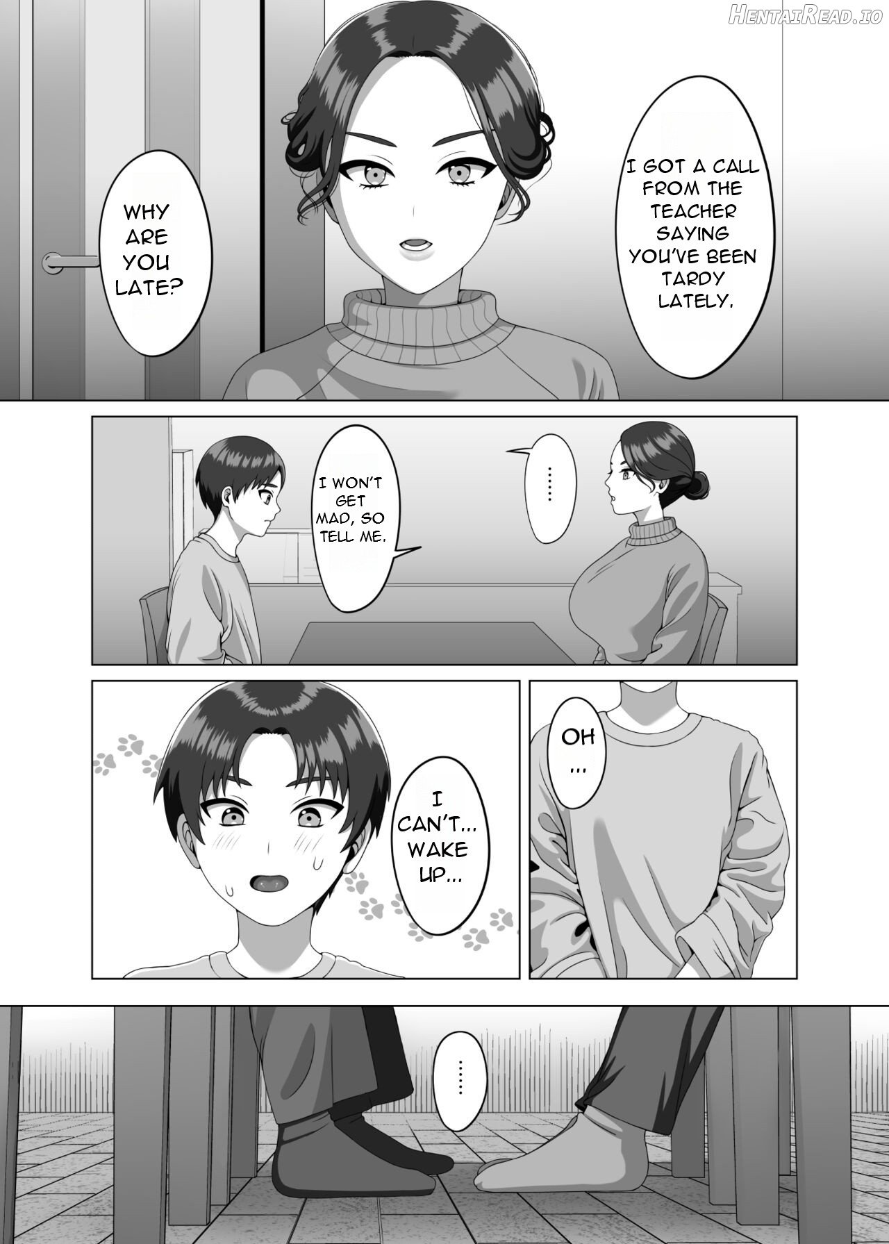 Musuko no Asadachi ni Doki Doki Shichau Okaa-san - A mother gets excited about her son's morning erection Chapter 1 - page 2