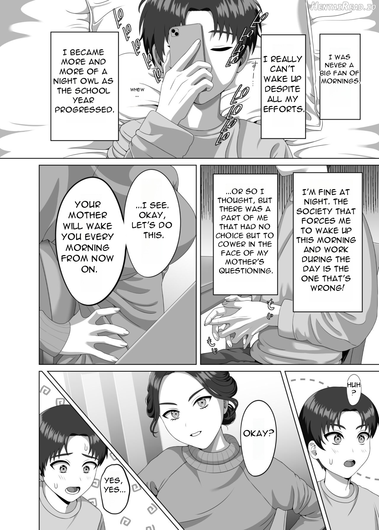 Musuko no Asadachi ni Doki Doki Shichau Okaa-san - A mother gets excited about her son's morning erection Chapter 1 - page 3