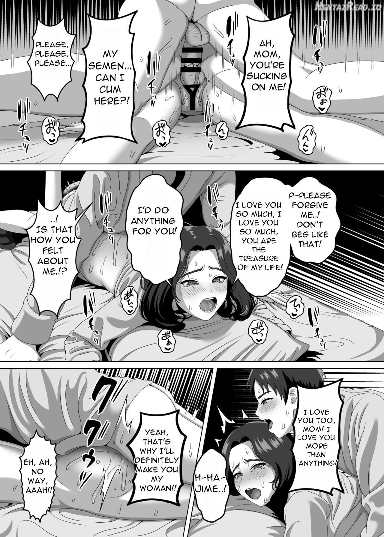 Musuko no Asadachi ni Doki Doki Shichau Okaa-san - A mother gets excited about her son's morning erection Chapter 1 - page 38