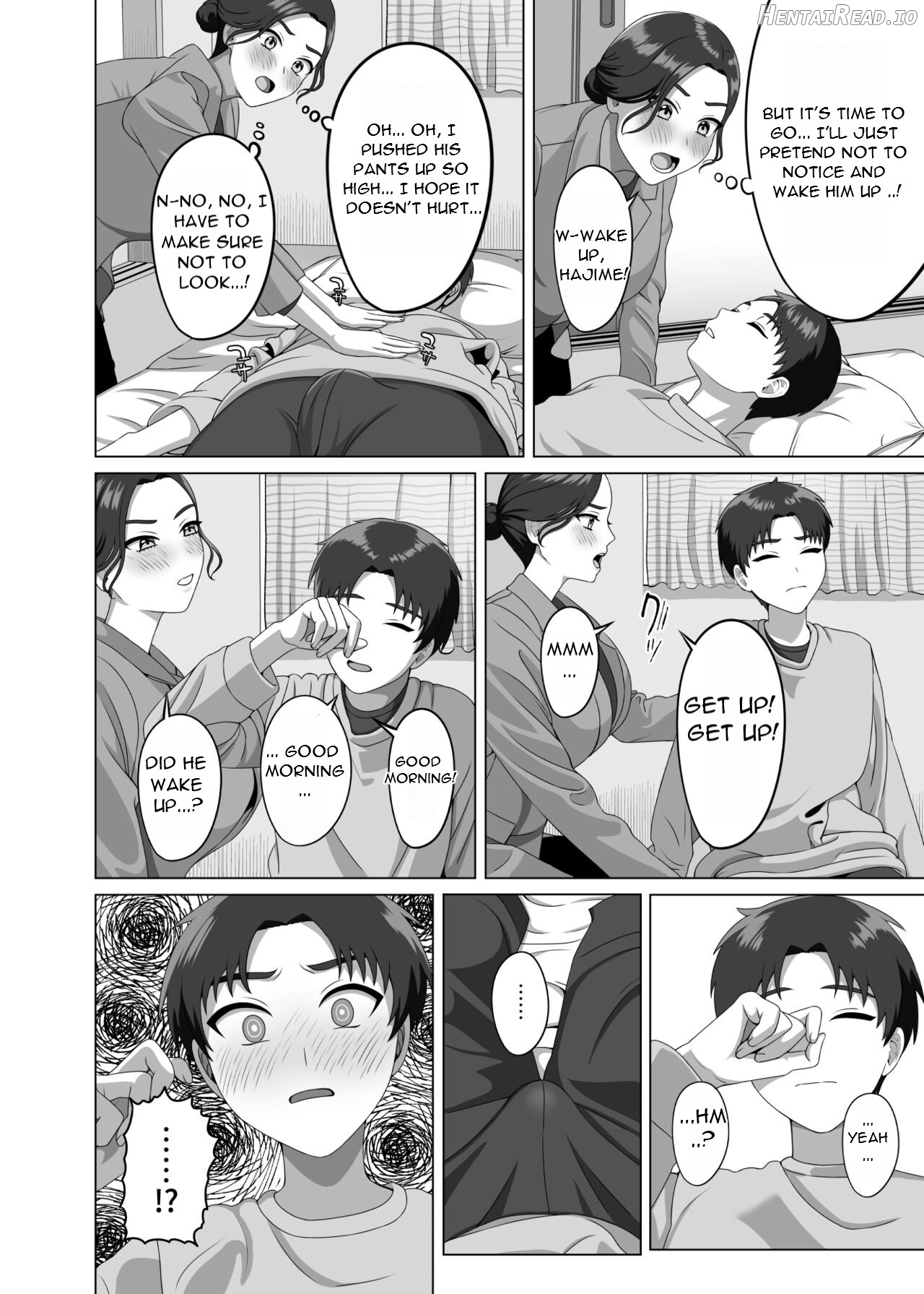 Musuko no Asadachi ni Doki Doki Shichau Okaa-san - A mother gets excited about her son's morning erection Chapter 1 - page 9