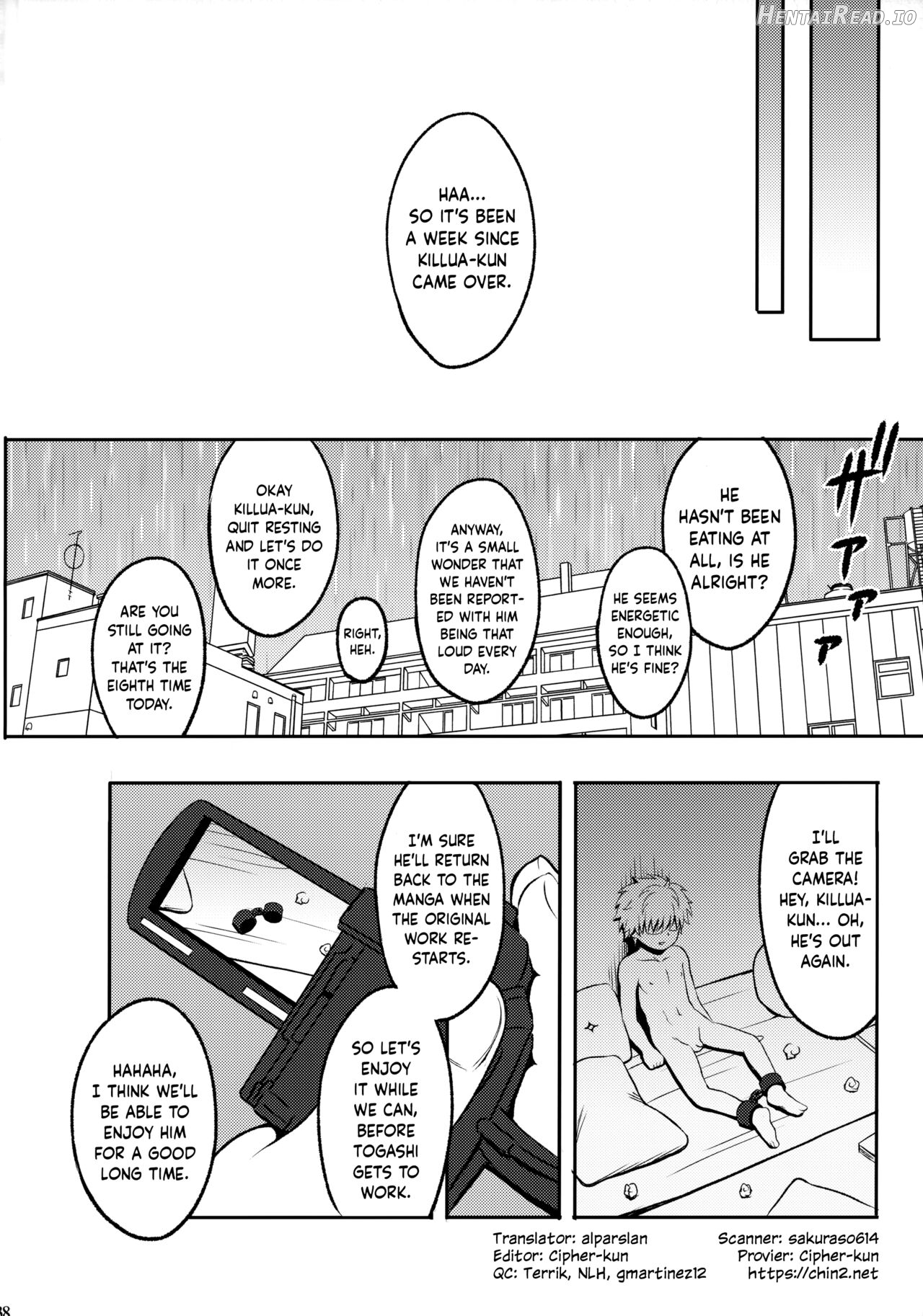 Killua ga Fukou de Kyou mo Meshi ga Umai Chapter 1 - page 57