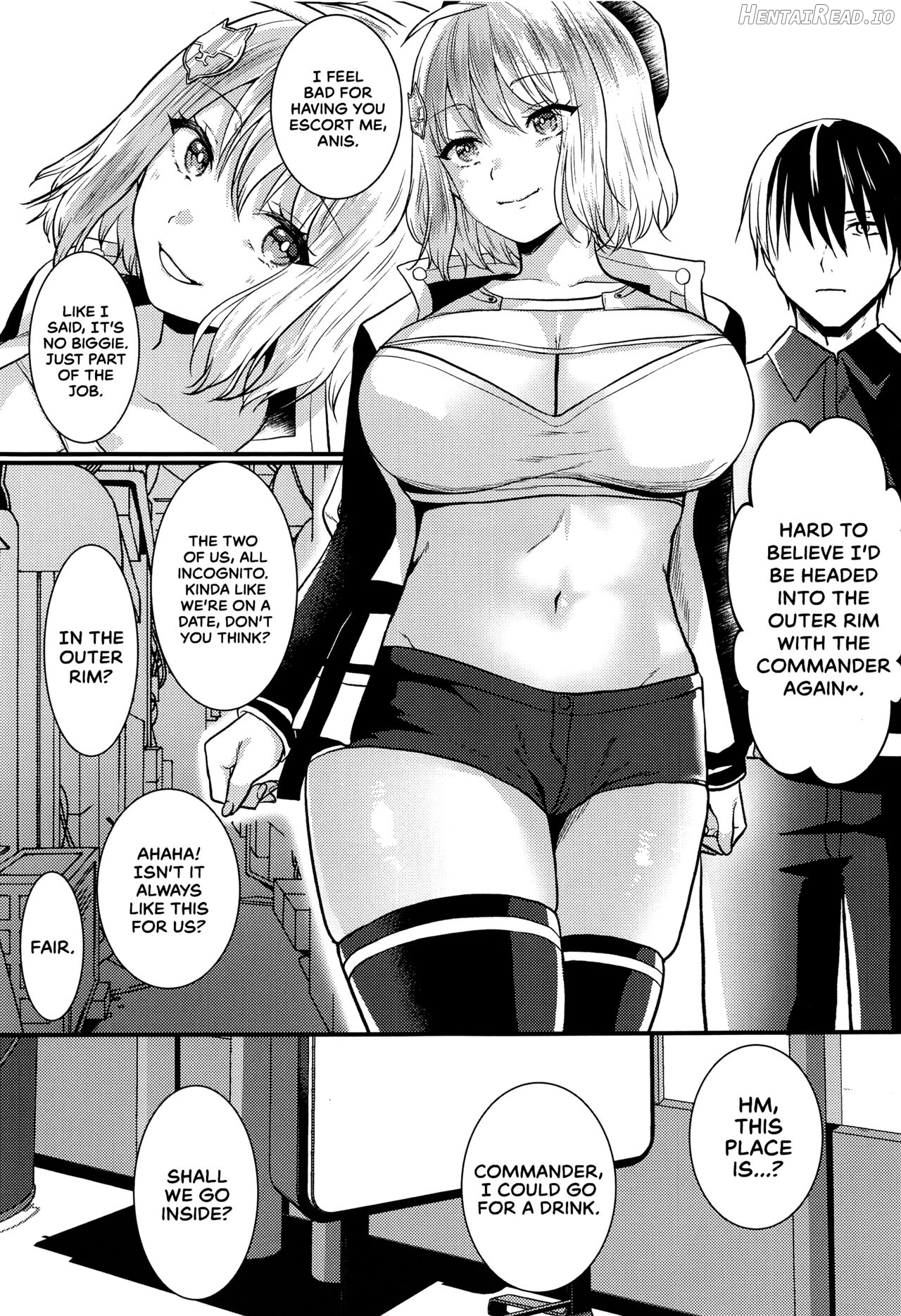 Toaru Shikikan to Nikke ga Couple Kissa e Itta Ohanashi Chapter 1 - page 2