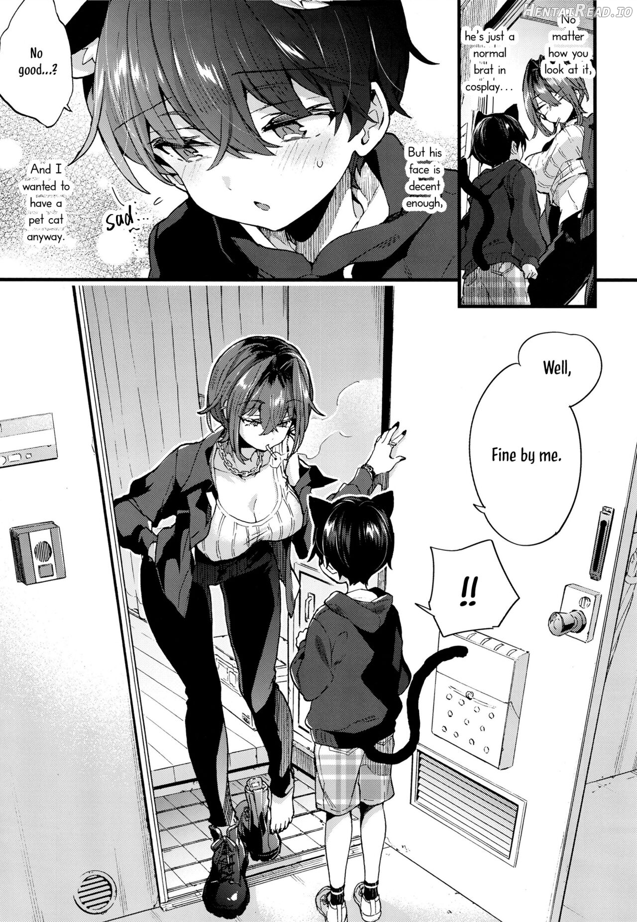 Chotto Kowai Onee-san ni Katte morau Koto ni Narimashita Chapter 1 - page 6