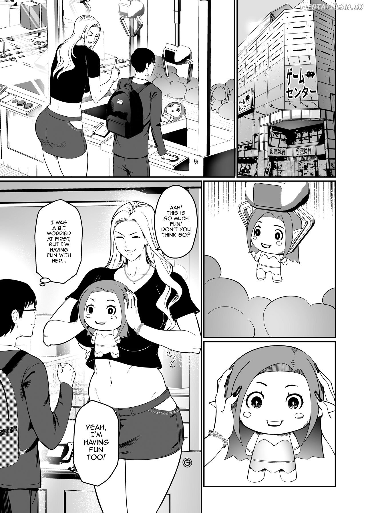 - That Girl Who Was So Pure In-game Turned Out To Be a Tall Gyaru Chapter 1 - page 9