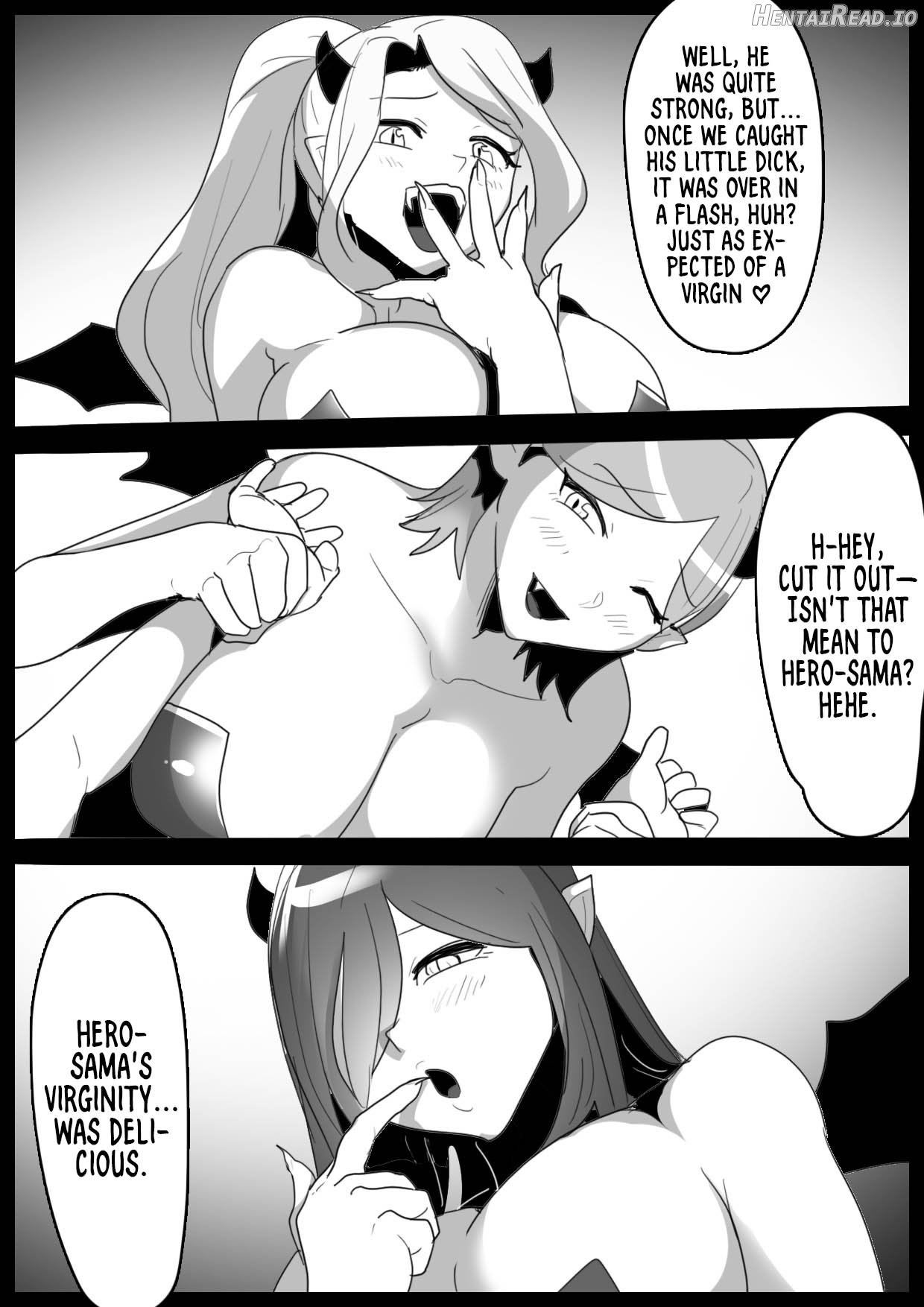 A story about a cheat-class hero being level-drained by low-class succubi and publicly executed. Chapter 1 - page 12