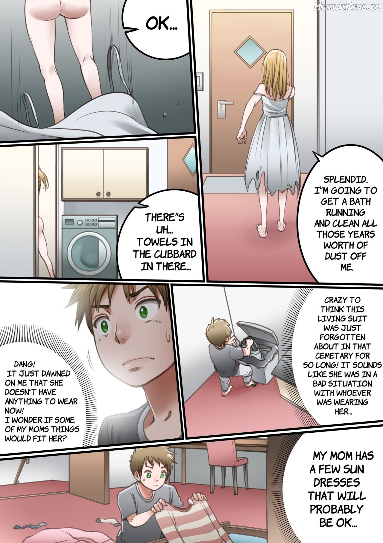 "Forgotten" - Precursor Tale - Complete 30 Page Manga - Kawamono/Skinsuit/Living Suit Chapter 1 - page 8