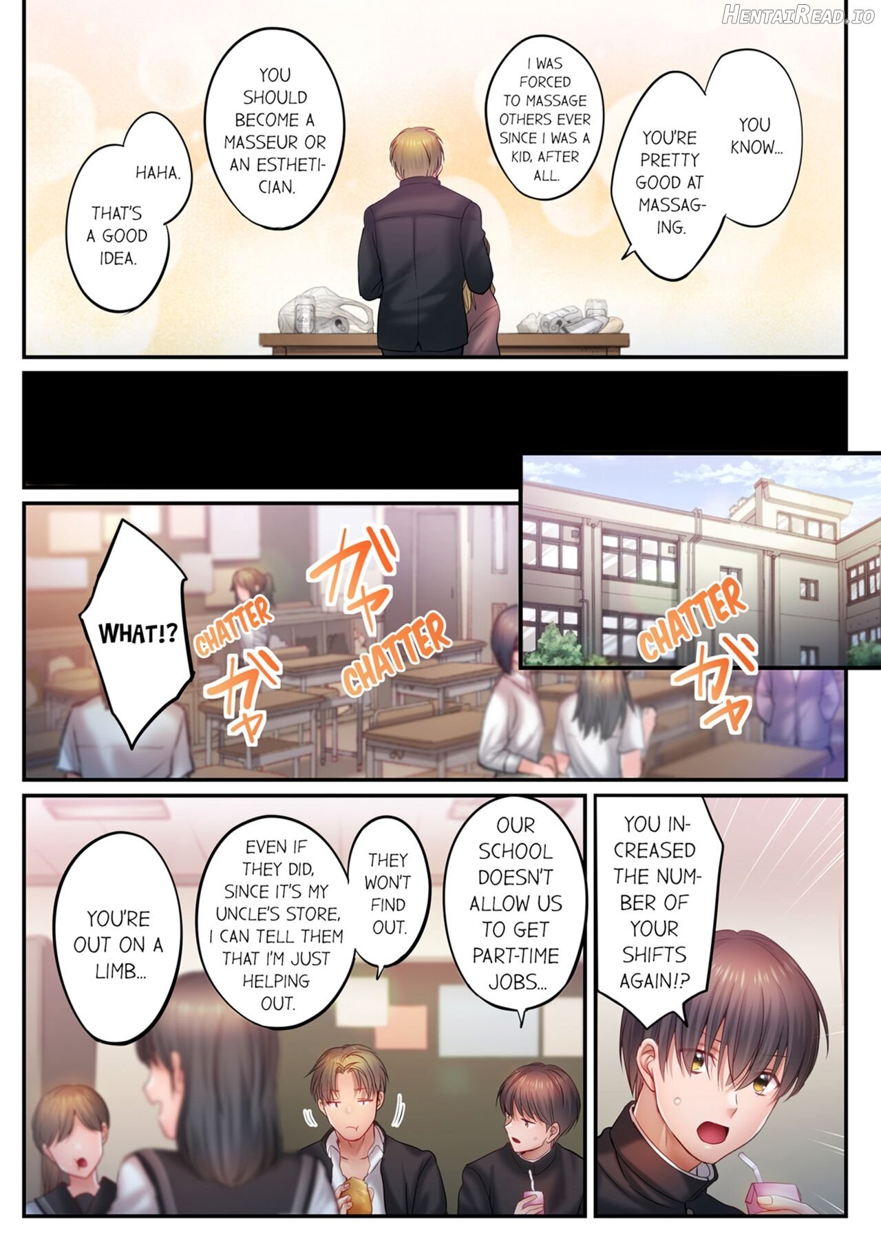 I Can't Resist His Massage! Cheating in Front of My Husband's Eyes Vol. 15 Chapter 1 - page 61