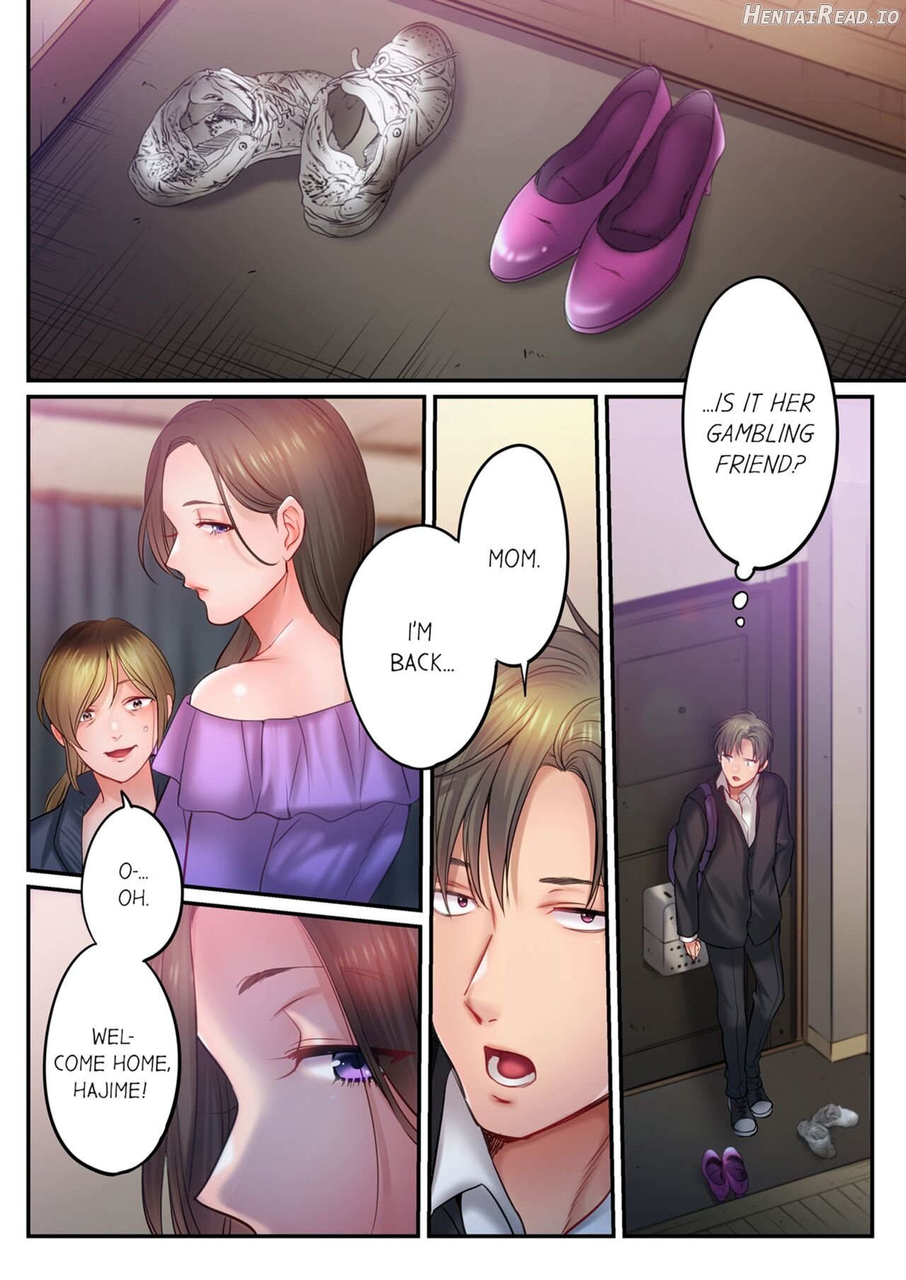 I Can't Resist His Massage! Cheating in Front of My Husband's Eyes Vol. 15 Chapter 1 - page 62