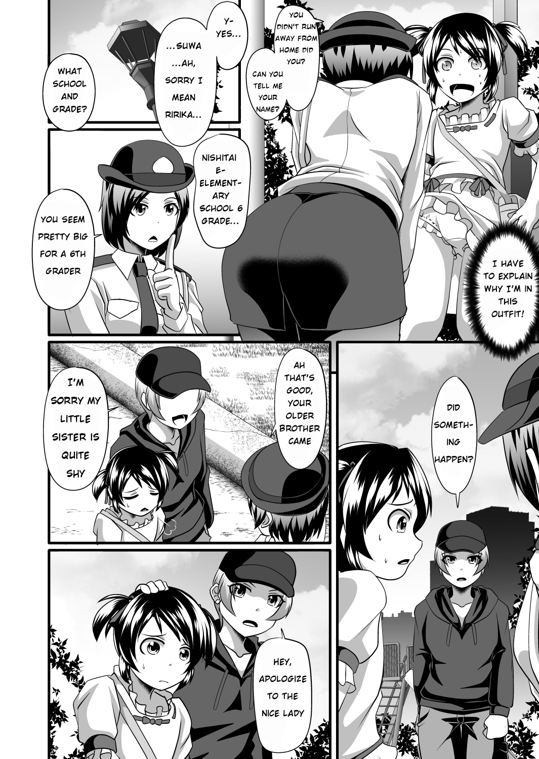 Futanari daughter and cute papa role reversal Chapter 1 - page 22