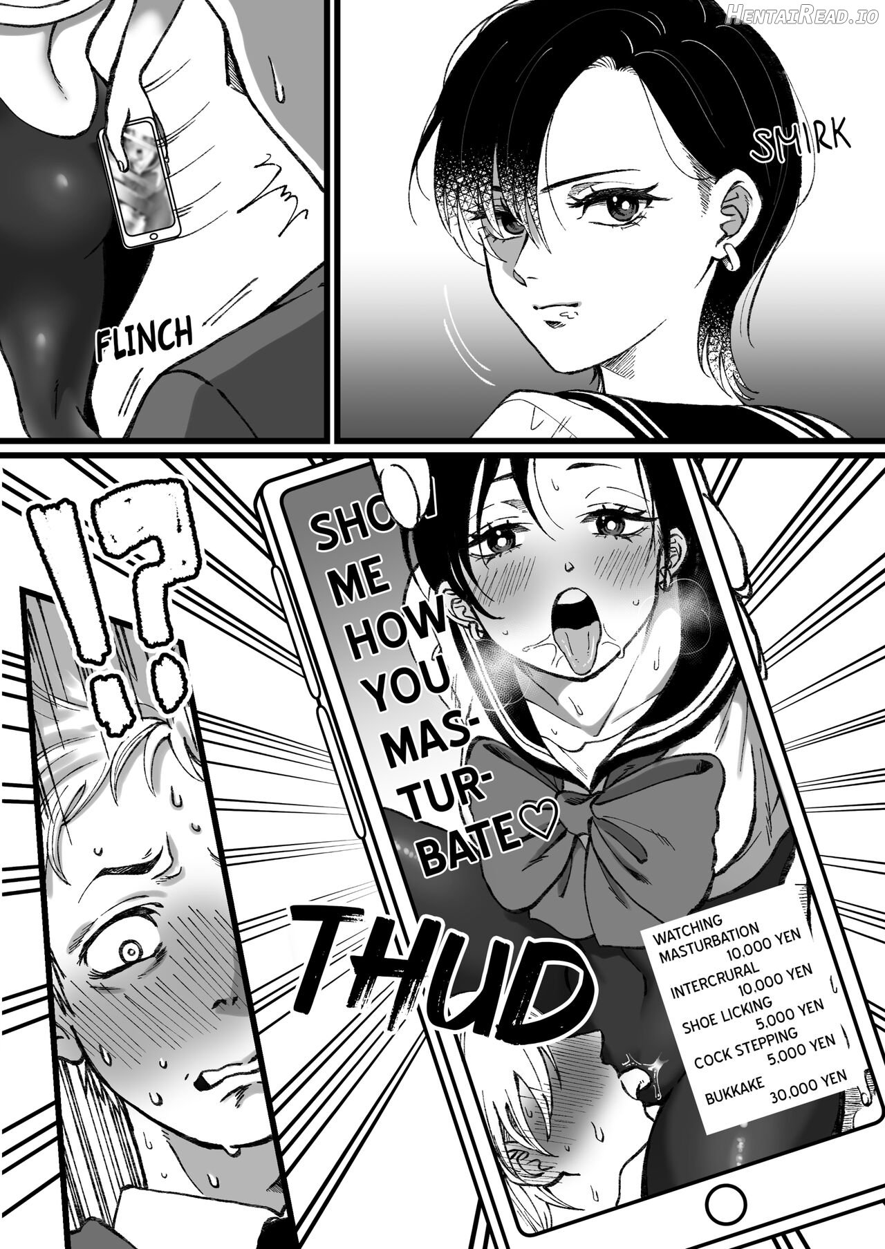 Financial Slavery to a Girl in a Sailor Uniform and Swimsuit Chapter 1 - page 3