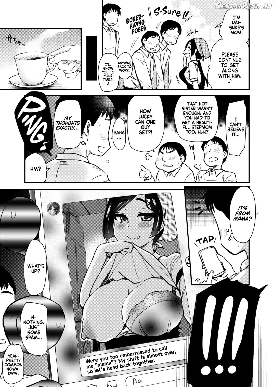 Tomodachi ga Urayamu H Sugiru Boku no Mama to Onee-chan wa, Tokoro Kamawazu Boku o Yuuwaku o Shite Kimasu V1 Chapter 1 - page 10