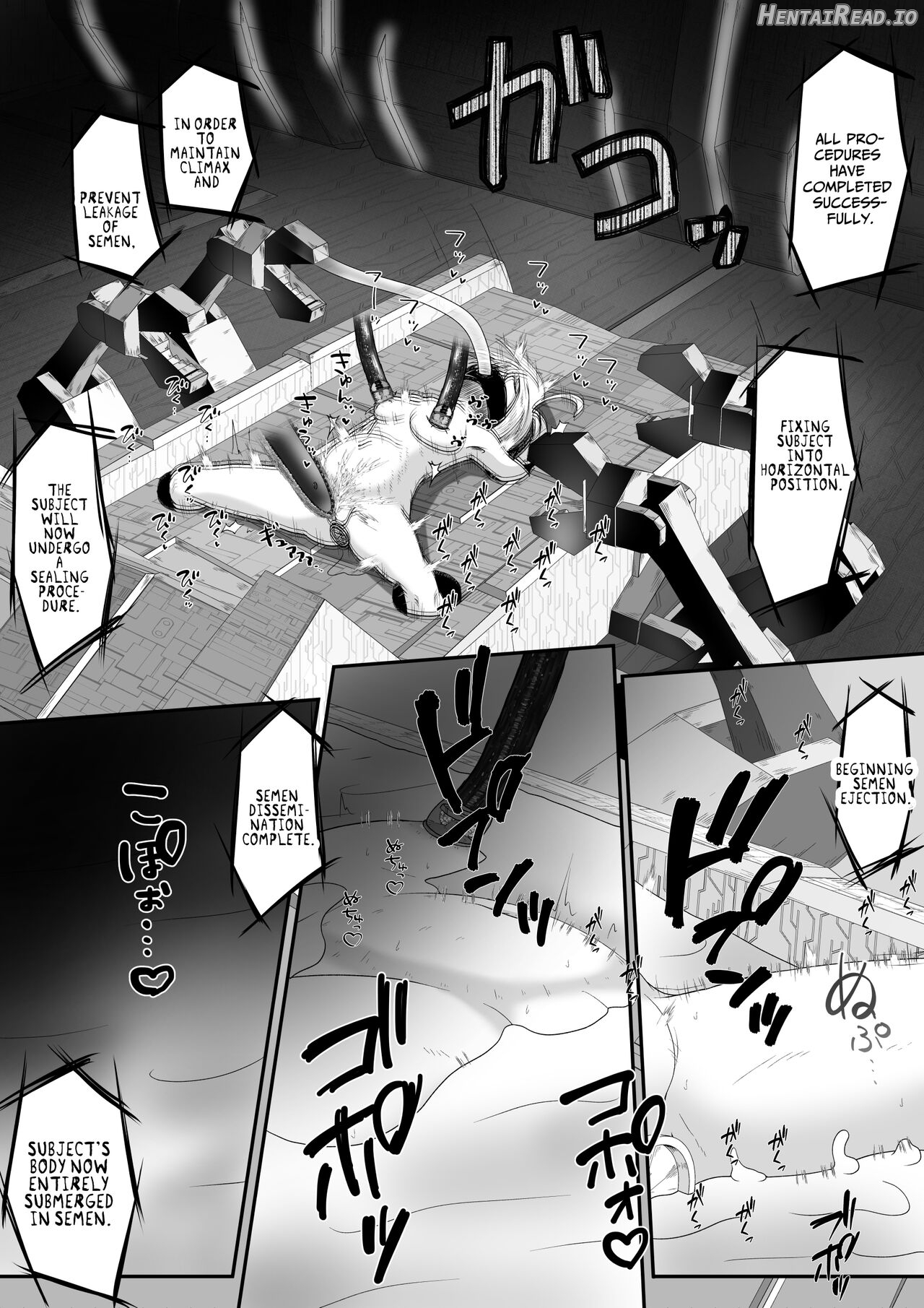 Onnanoko no Shintai-chuu no Ana o Seieki de Ippai ni Shita Joutai de Hitasura Zecchou Sasetsuzukeru Ohanashi Chapter 1 - page 23