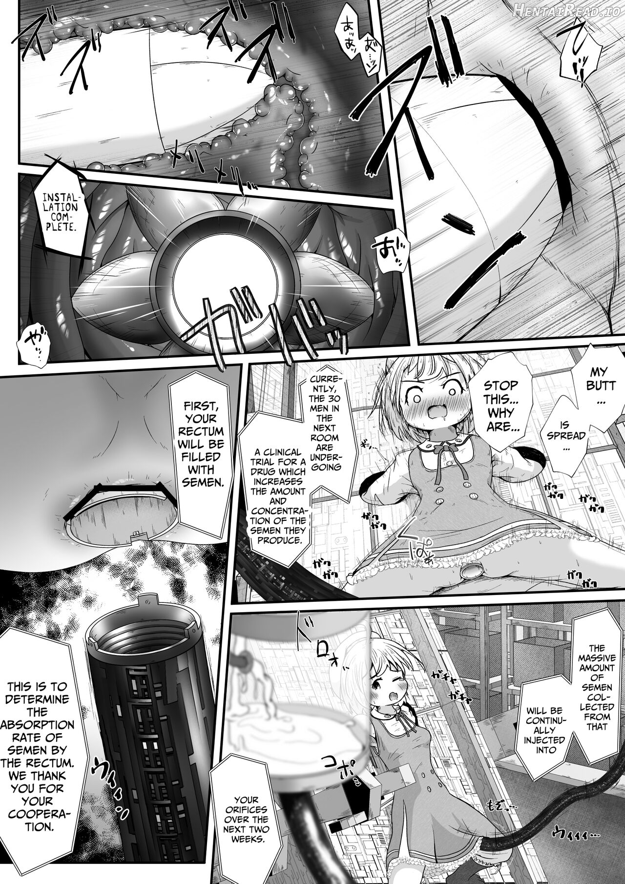 Onnanoko no Shintai-chuu no Ana o Seieki de Ippai ni Shita Joutai de Hitasura Zecchou Sasetsuzukeru Ohanashi Chapter 1 - page 6