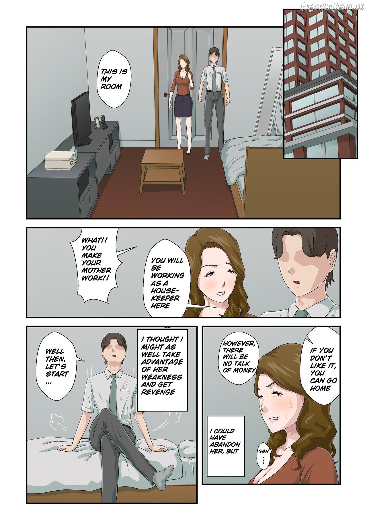 Dai Kirai na Haha wo Zenra Kaseifu ni Shita Hanashi Chapter 1 - page 9